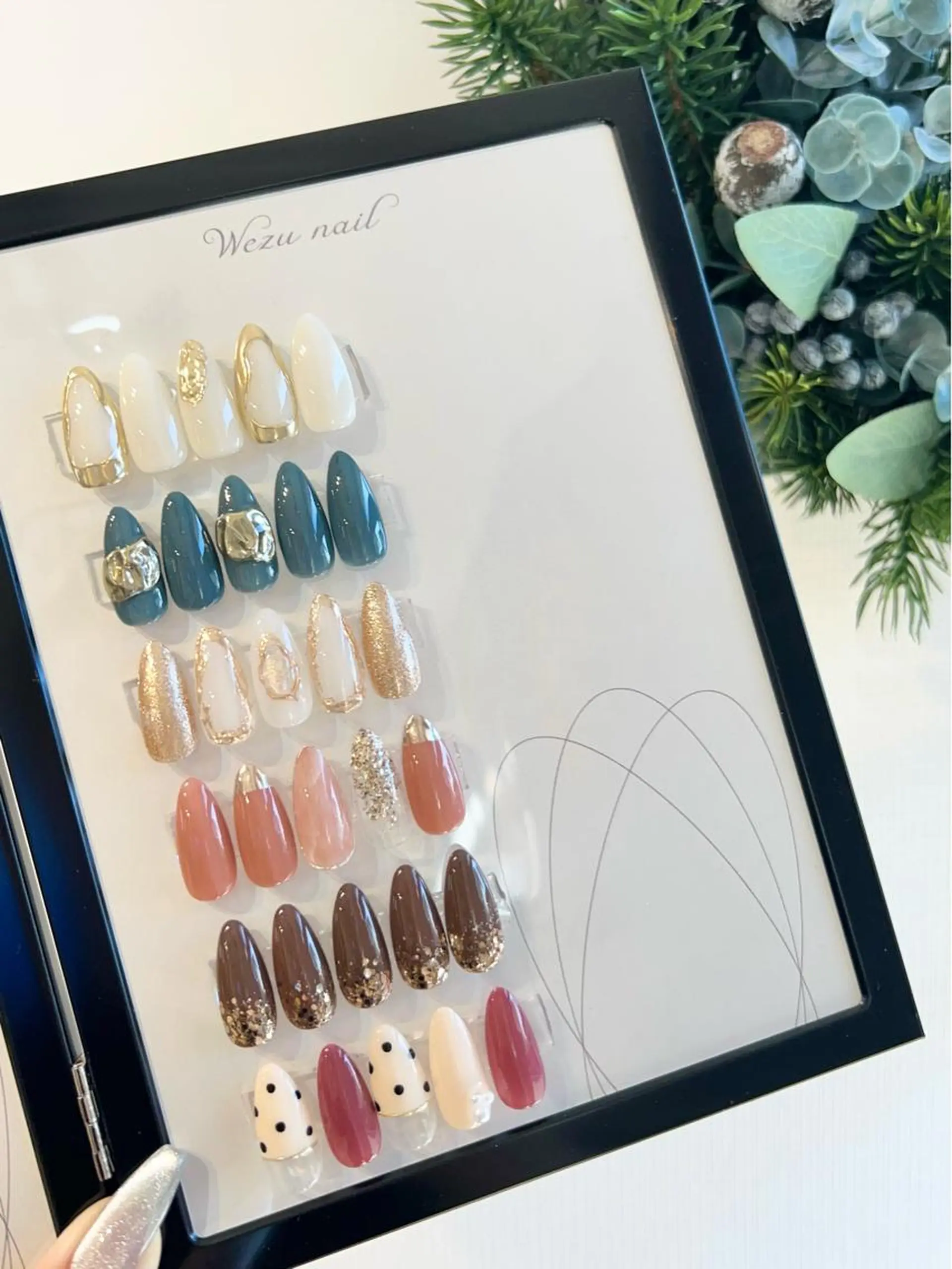 ネイル ハンドネイル フットネイル WEZU NAILのネイルデザイン