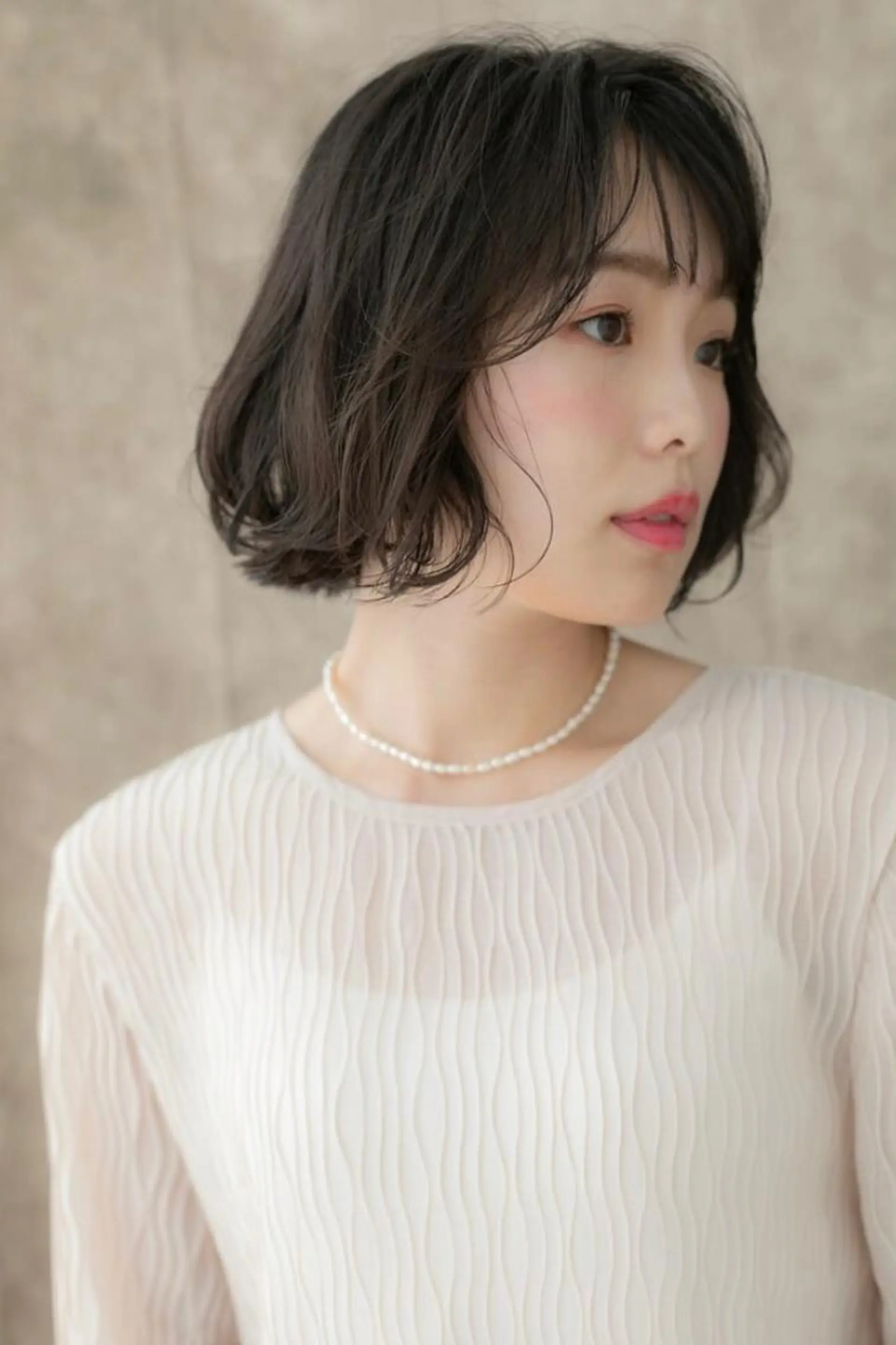 ショート カラー パーマ 似合わせ✨透明感🫧 佐藤優斗のヘアスタイル