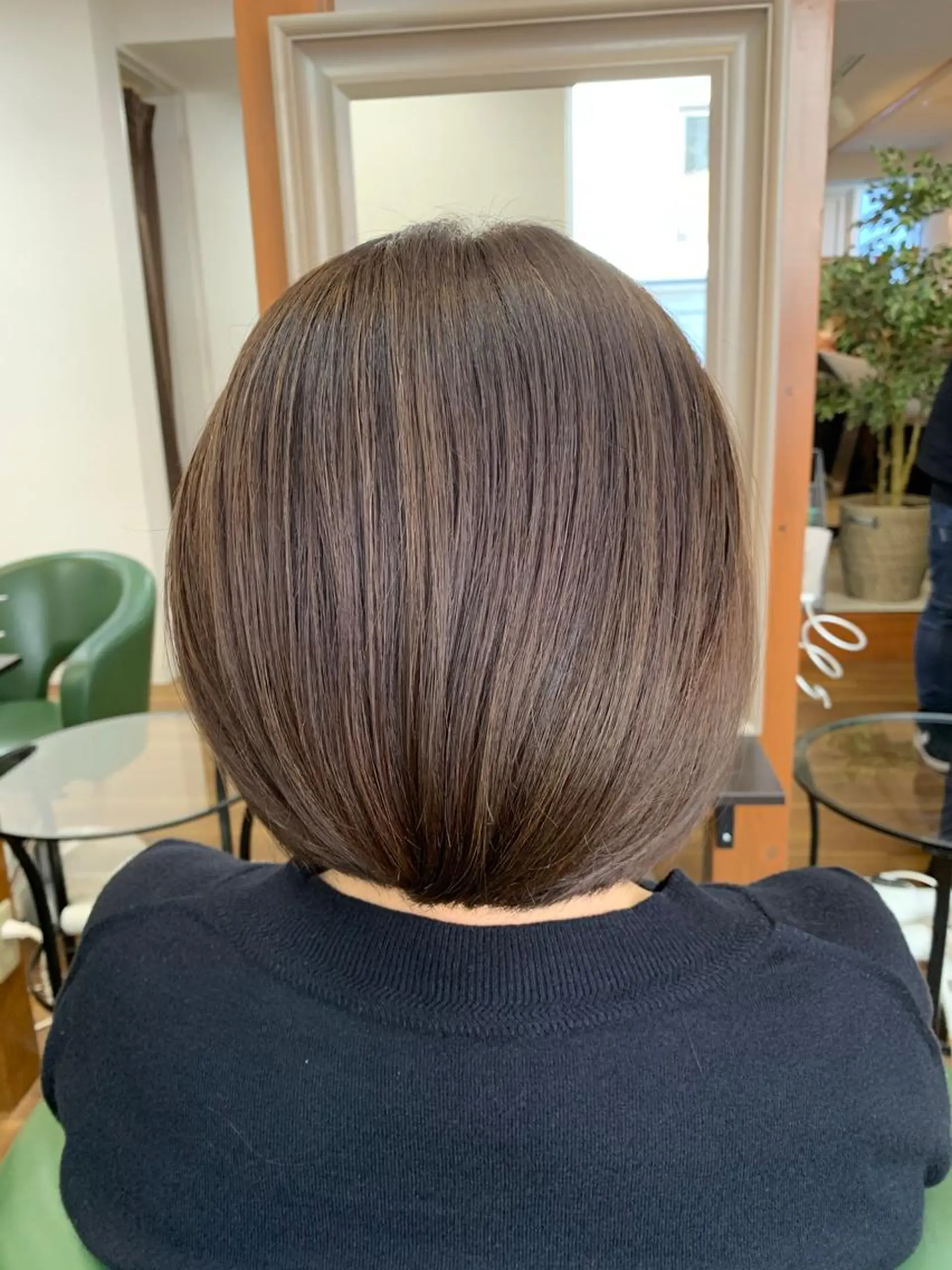 ミディアム ボブ Hair salon Reve〜レーヴ〜所属・髪質改善・美髪矯正 特化型美容師・北野のヘアスタイル