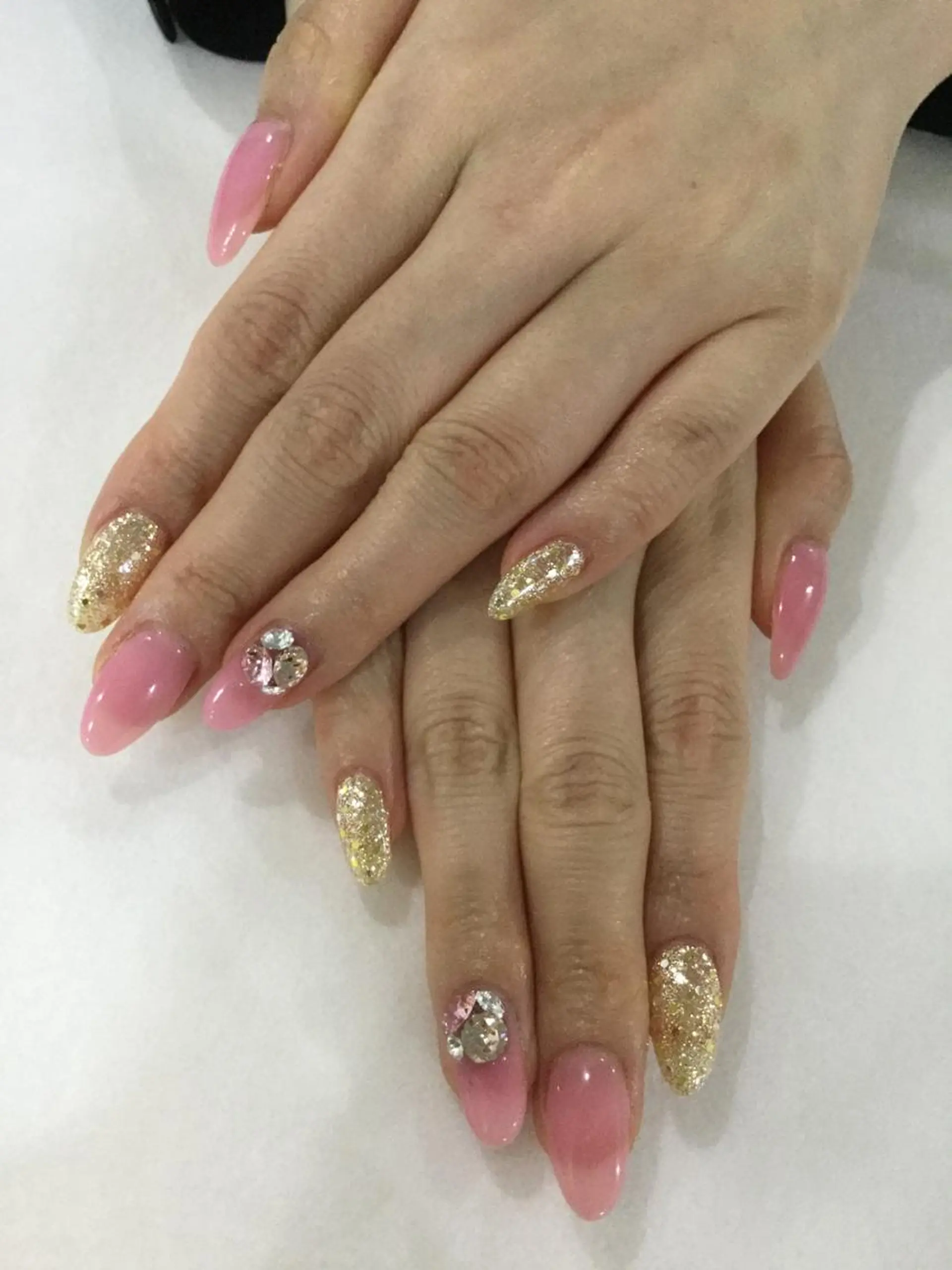 ネイル ハンドネイル 💎🐰 saki. m 🐰💎のネイルデザイン