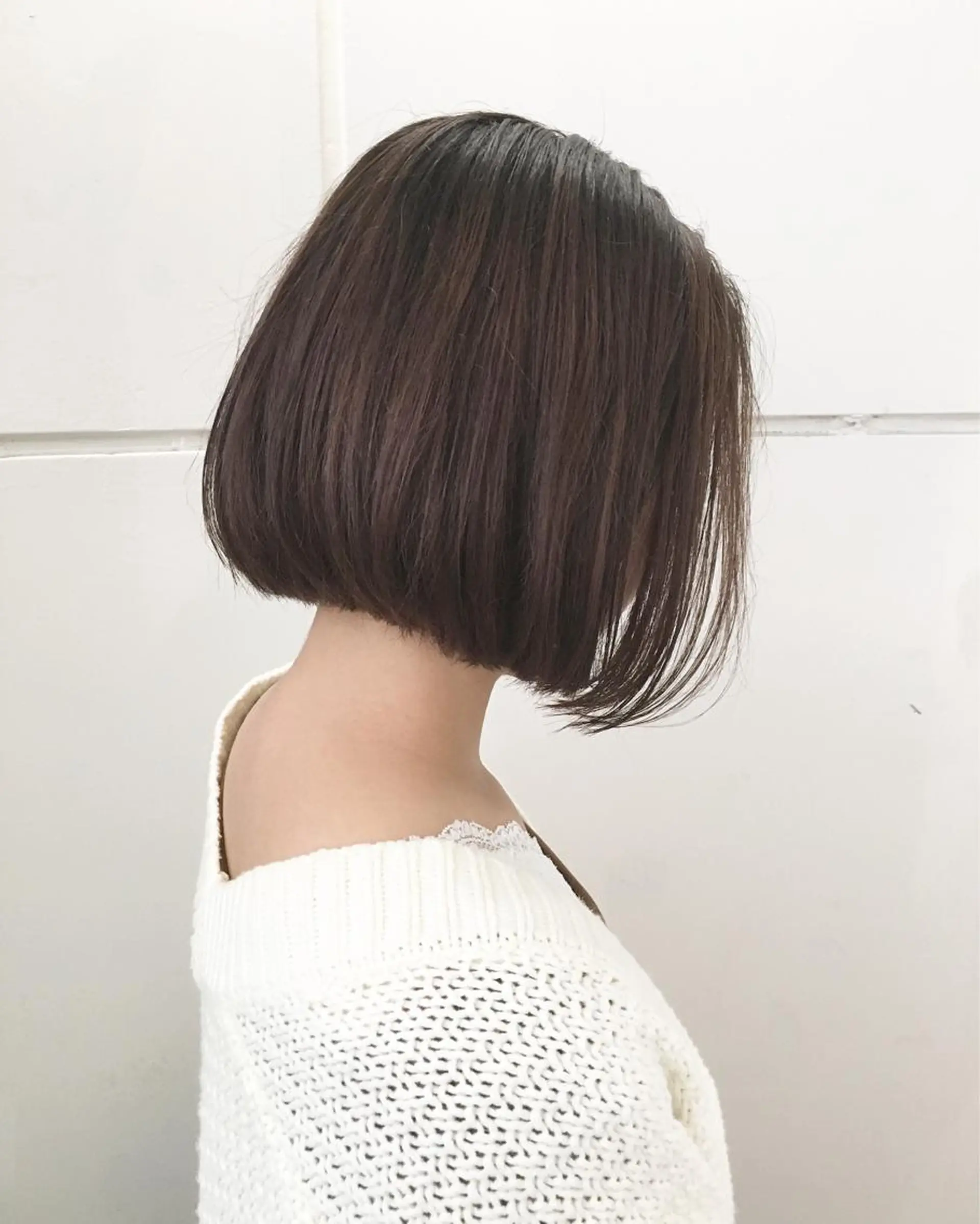 ミディアム ボブ LOVESTOIKE 堂本のヘアスタイル