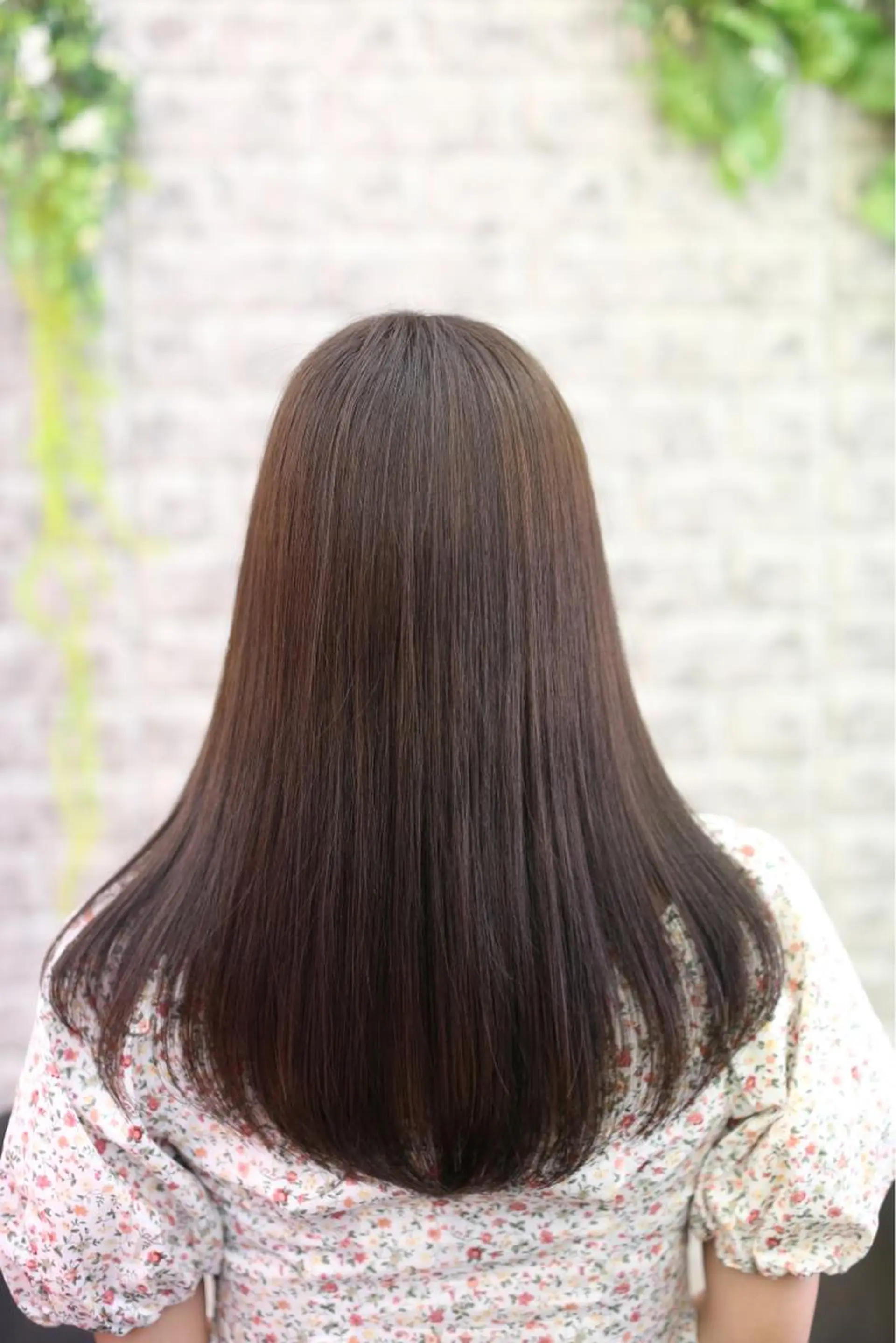 ロング カット 縮毛矯正 トリートメント RIANA/髪質改善 マンツーマンサロンのヘアスタイル