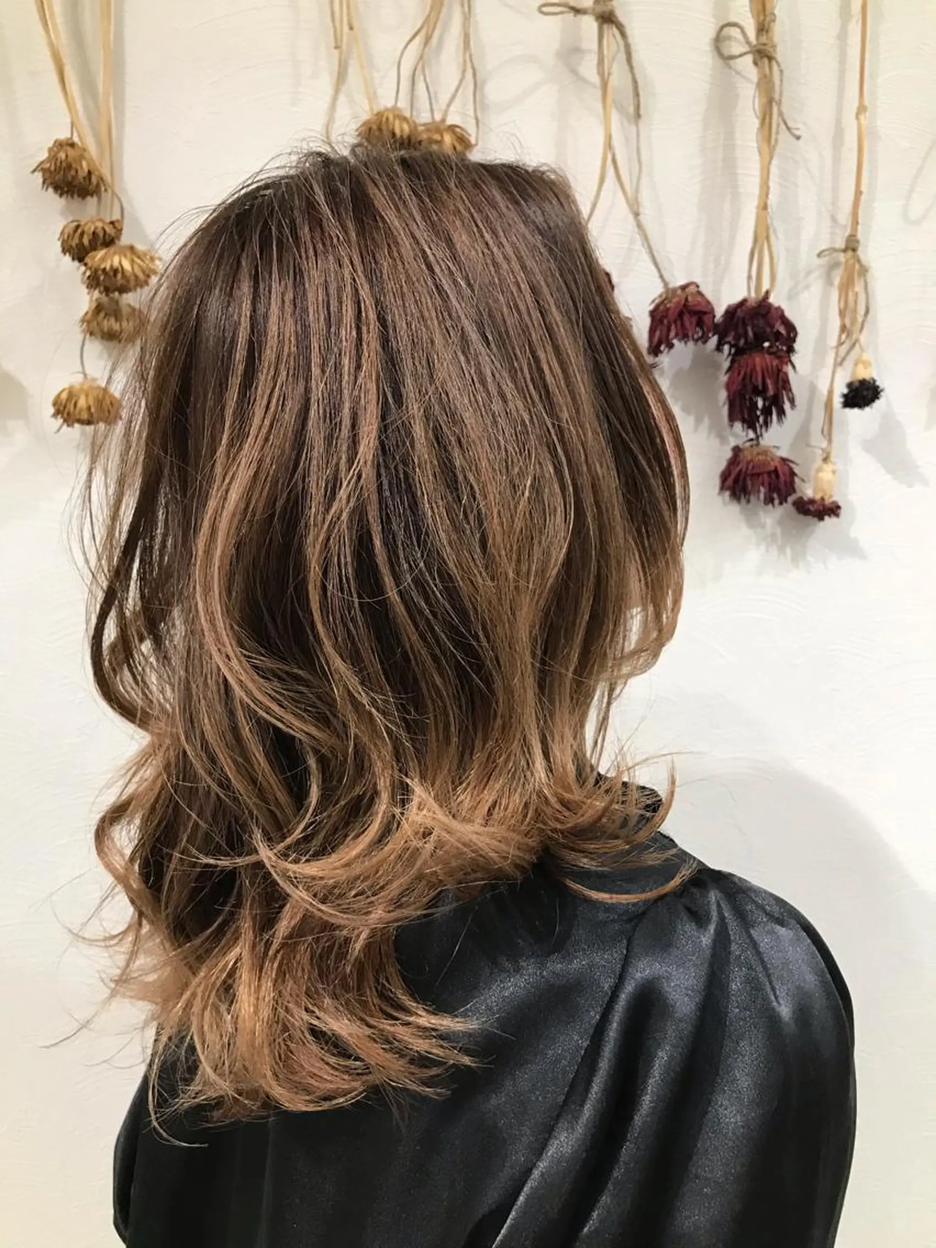 セミロング ヘアアレンジ allure所属・【髪質改善】ena 縮毛矯正/落合/新宿のヘアスタイル