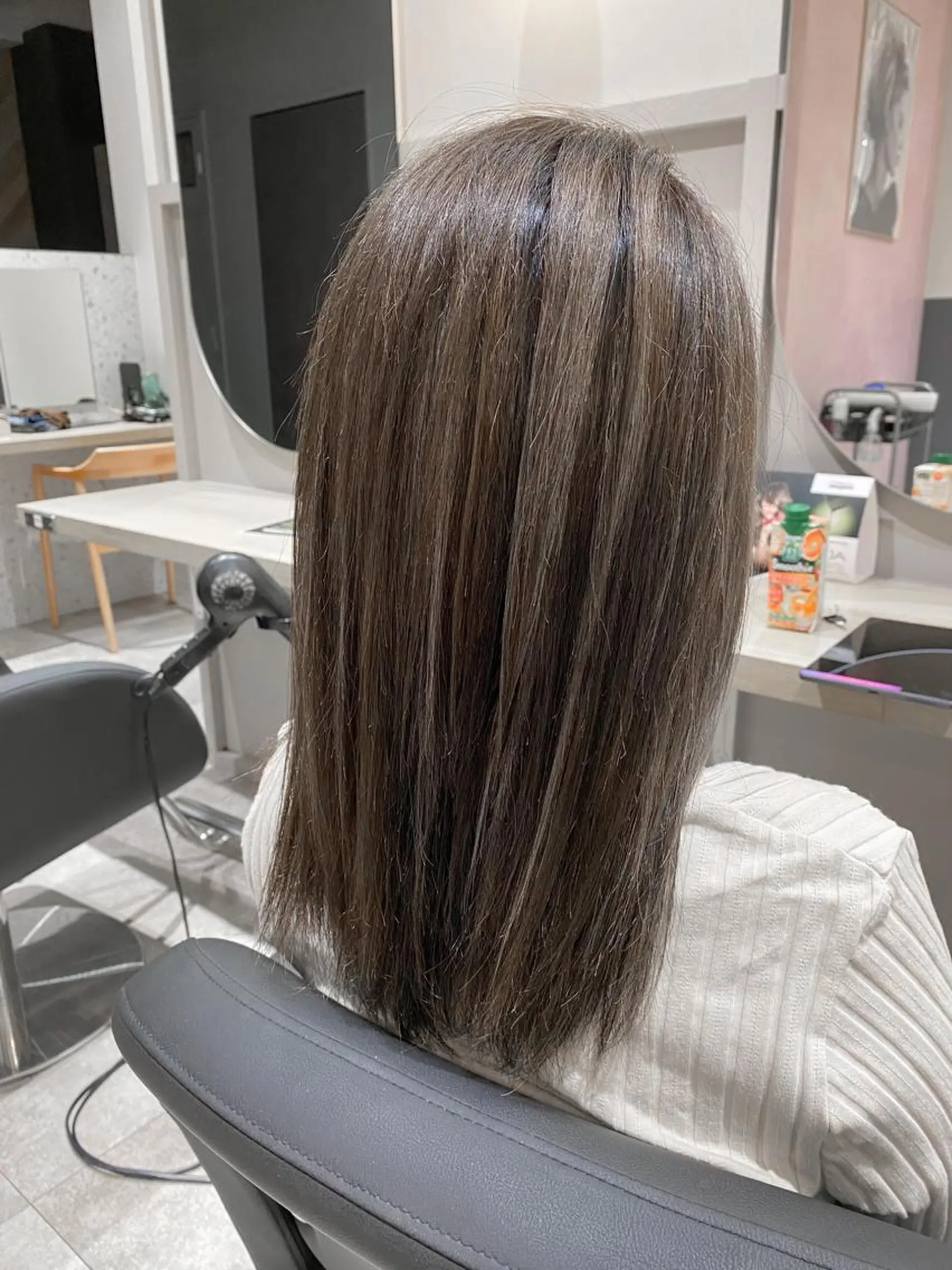 ミディアム カラー ヘアカラー トリートメント LA KING GINZA TOKYO所属・🧡ショートの達人 🧡SHOのヘアスタイル