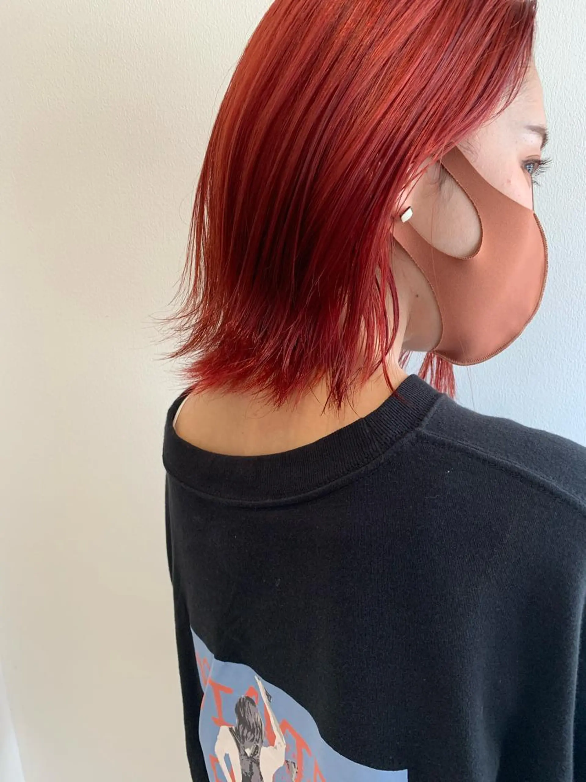 ミディアム カラー カット ヘアカラー MARU レイヤー/パーマのヘアスタイル