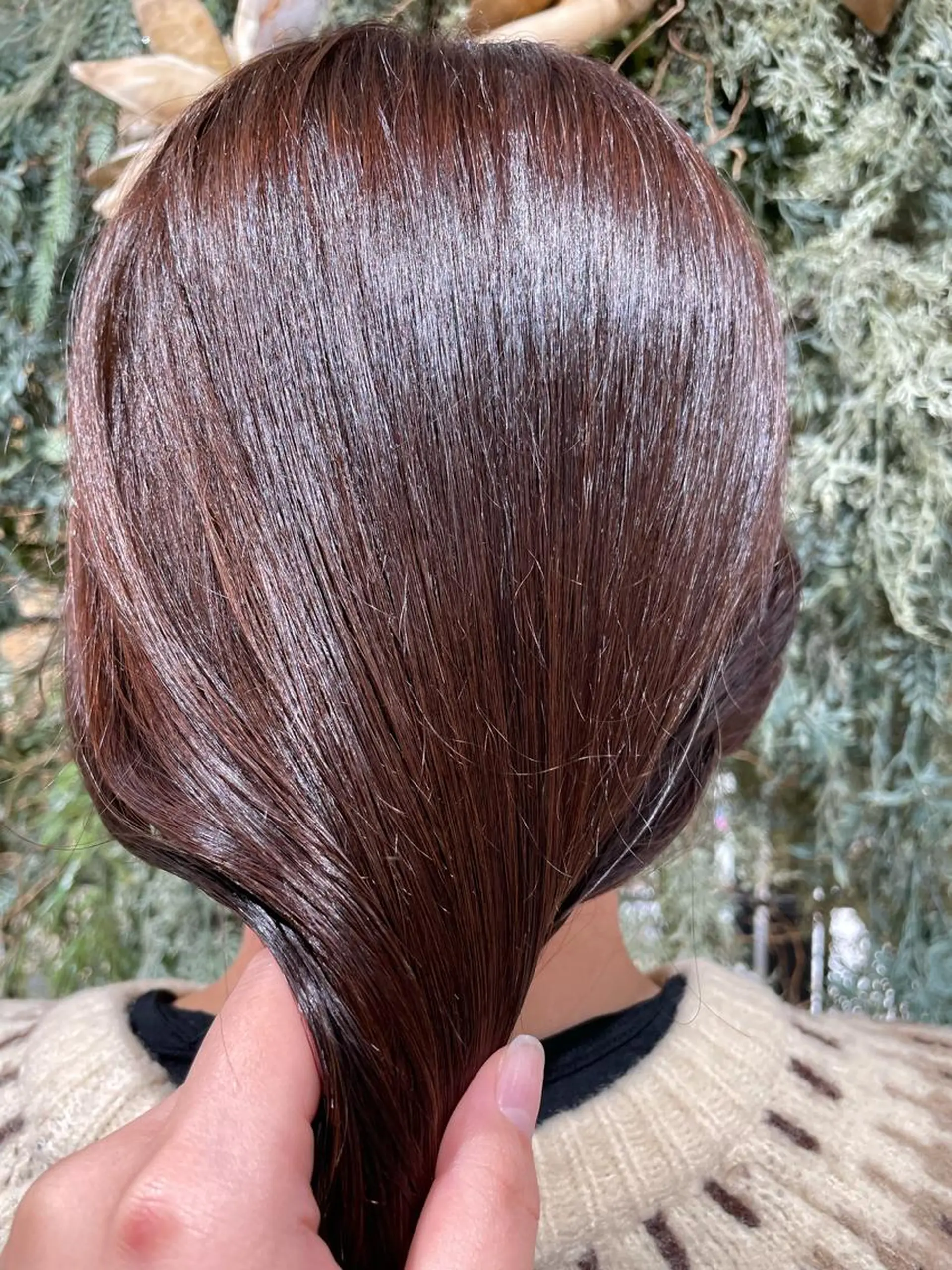 セミロング カラー マツエク・マツパ ブラウンカラー ピンクカラー ピンクブラウン カラーマツエク 韓国マツエク/まつパ 🎀misaki🎀のマツエク・マツパデザイン