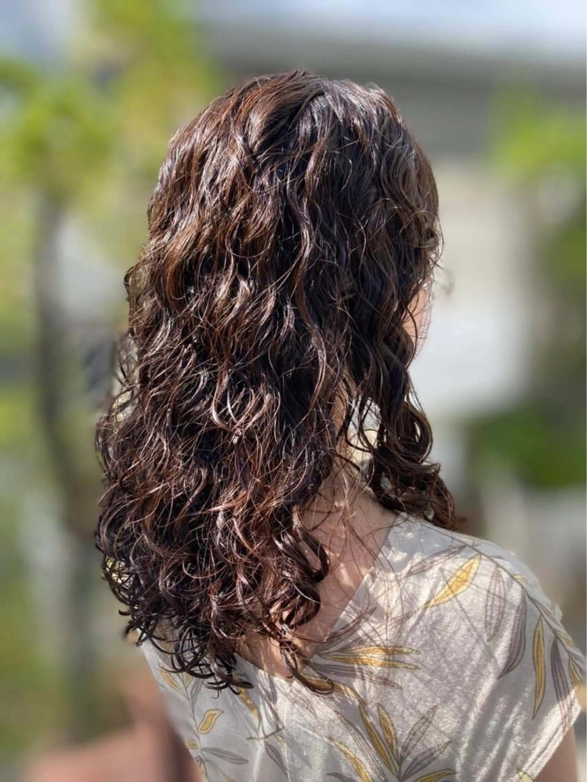 ロング パーマ 寺田 ゆりのヘアスタイル