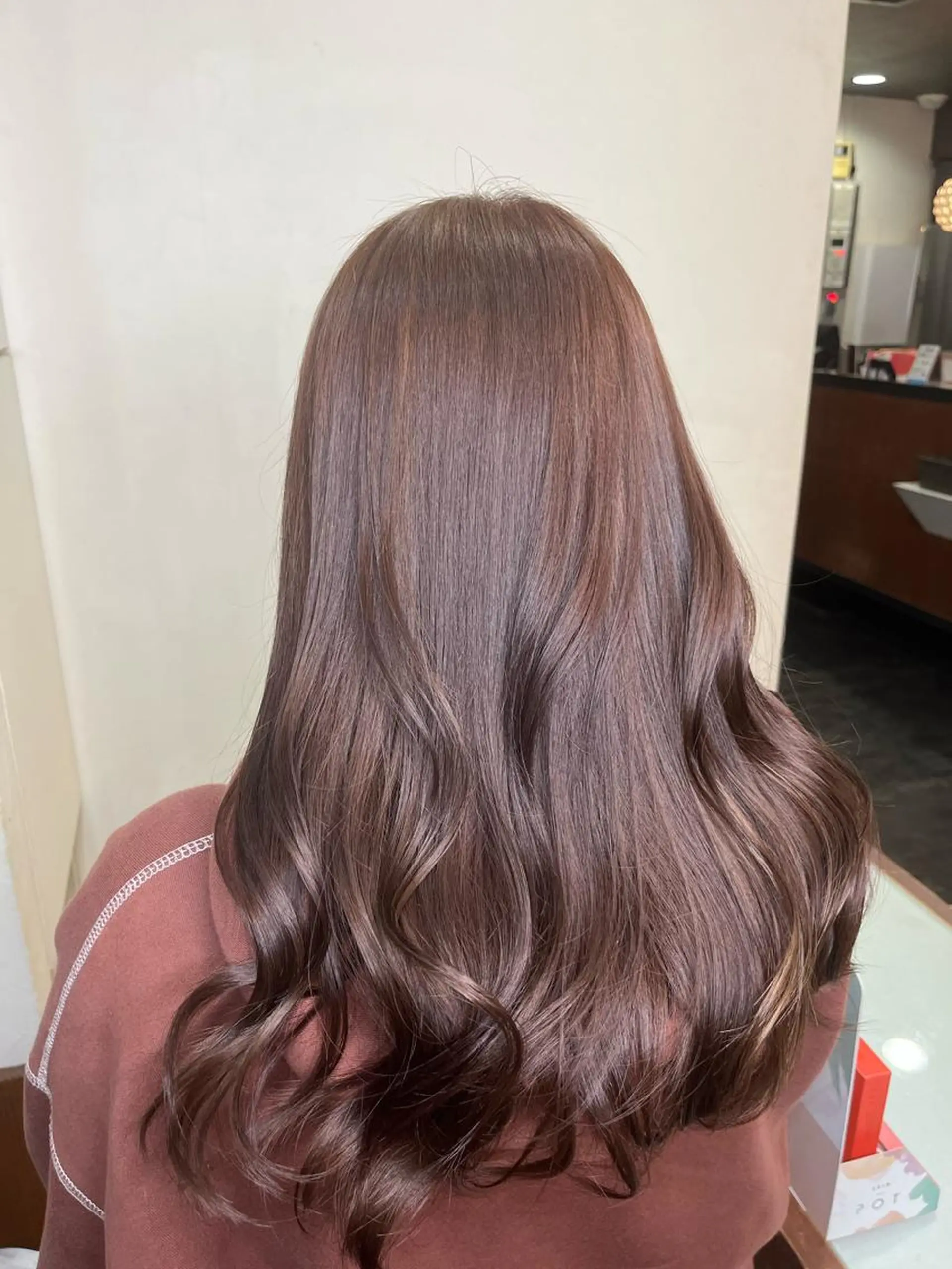 ロング カラー カット ヘアカラー トリートメント 友松 世奈のマツエク・マツパデザイン