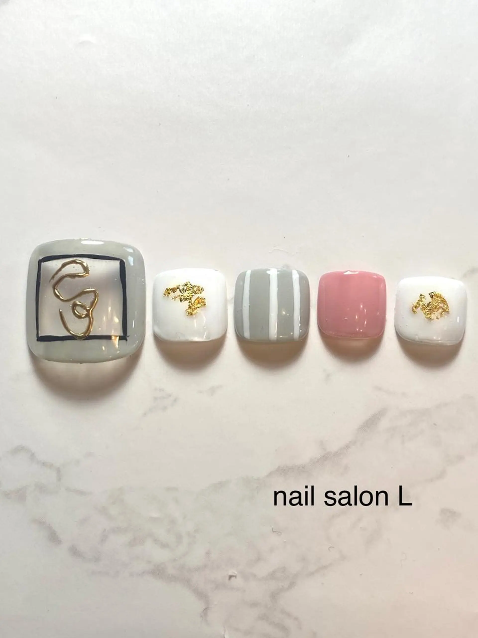 ネイル アートネイル ハンドネイル 吉川市 ネイルサロンLのネイルデザイン