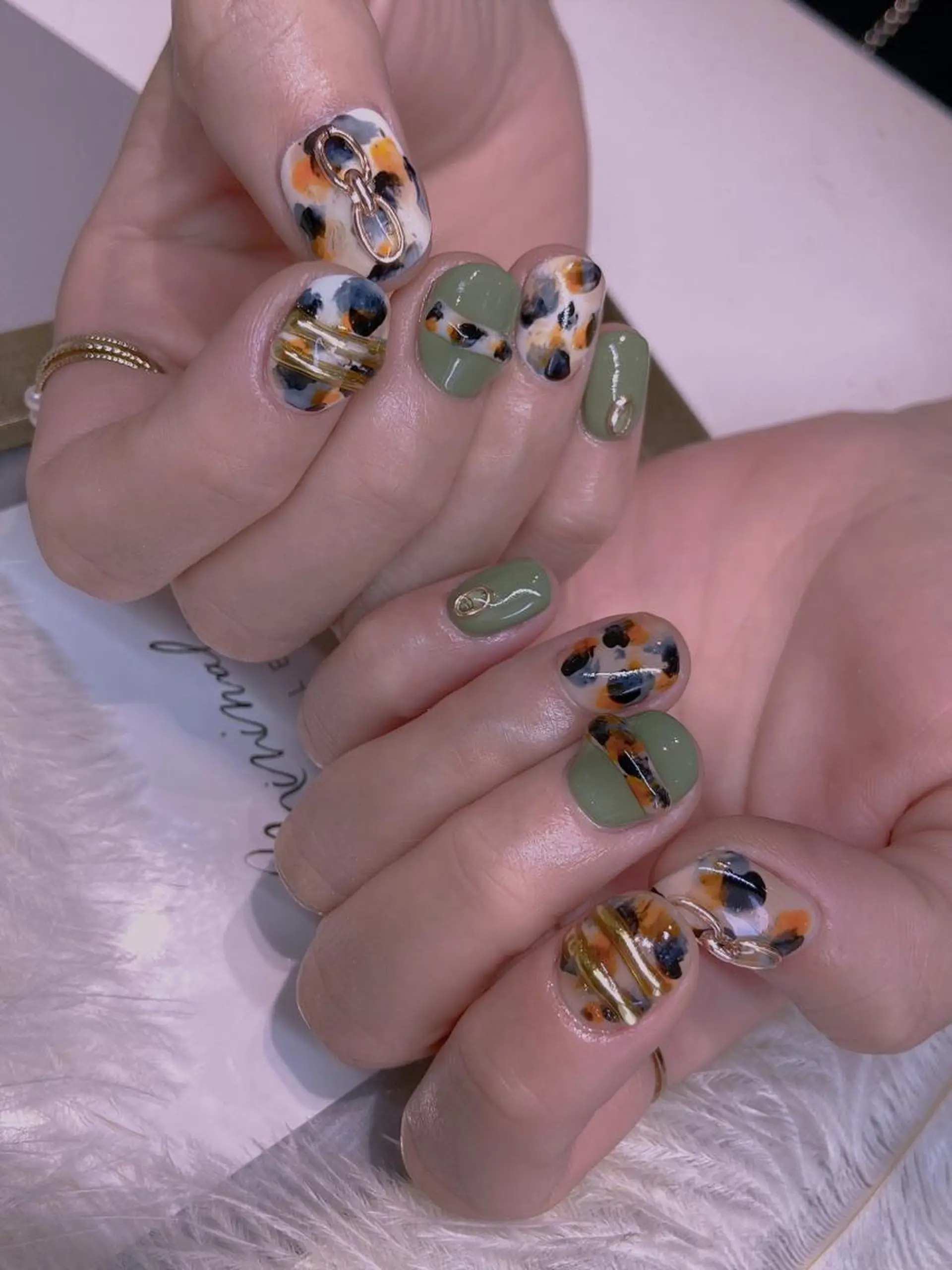 ネイル 長さだし専門店 M2 rikaのネイルデザイン