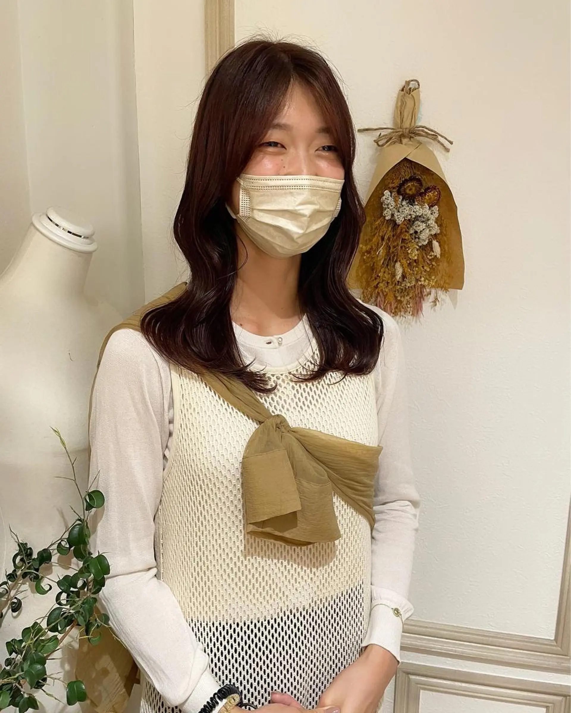 セミロング カラー パーマ ヘアアレンジ キッズ ネイル マツエク・マツパ アイブロウ ヘアカラー トリートメント belta.🌱 安藝夏花🌻のヘアスタイル