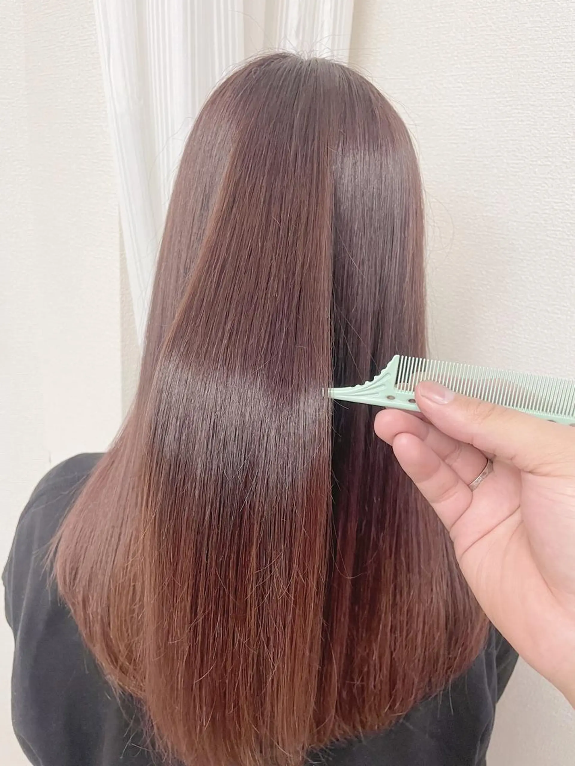 ロング カラー ケアブリーチ /髪質 改善/古橋圭史郎のヘアスタイル