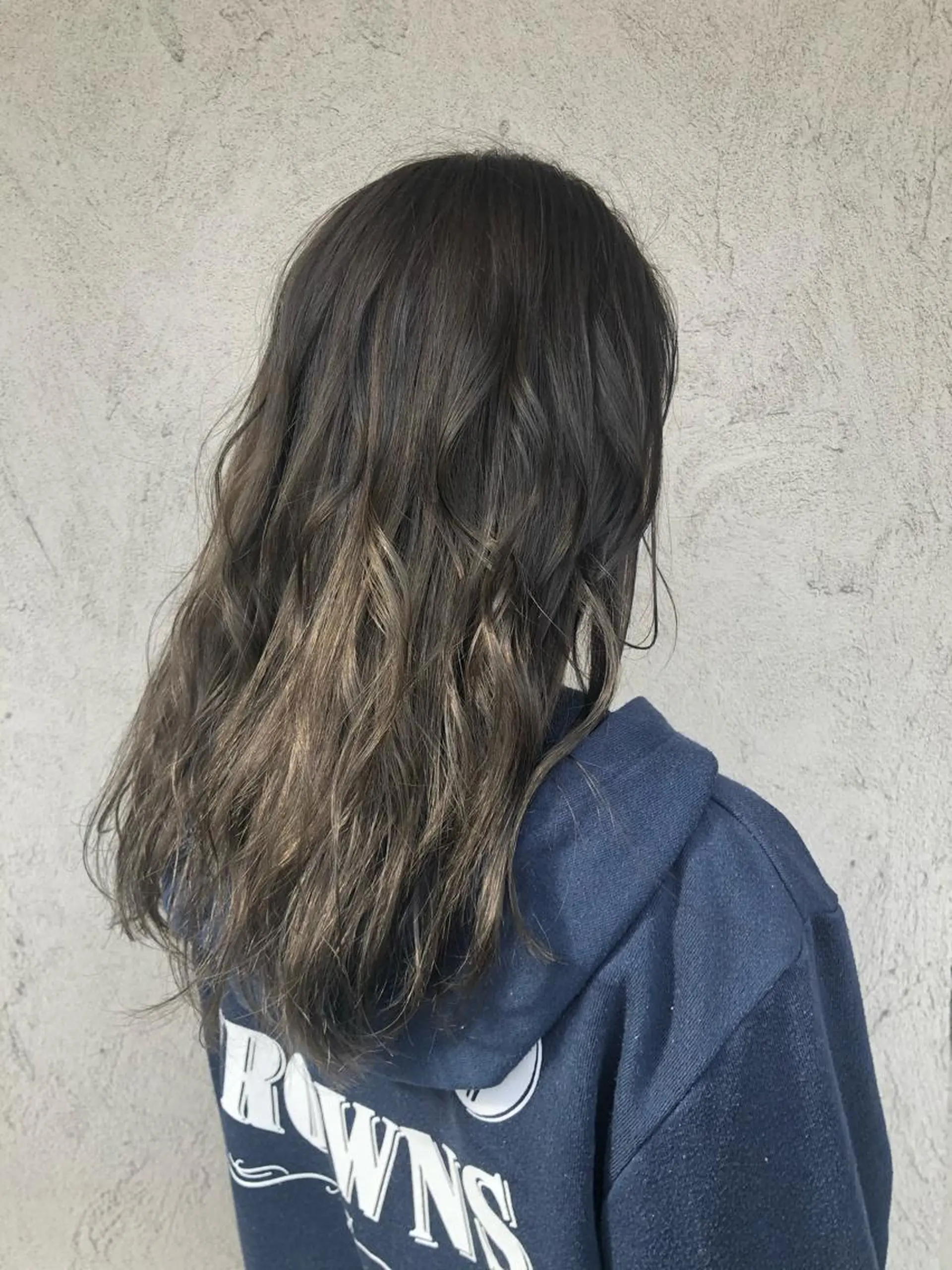 セミロング カラー merc. 福田茜のヘアスタイル