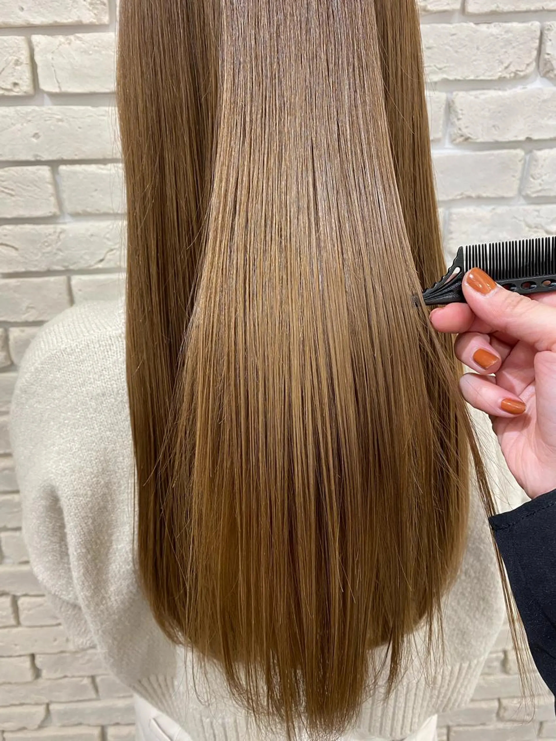 ロング 髪質改善 トリートメント トリートメント 髪質改善&ヘアケア 永山若奈のヘアスタイル