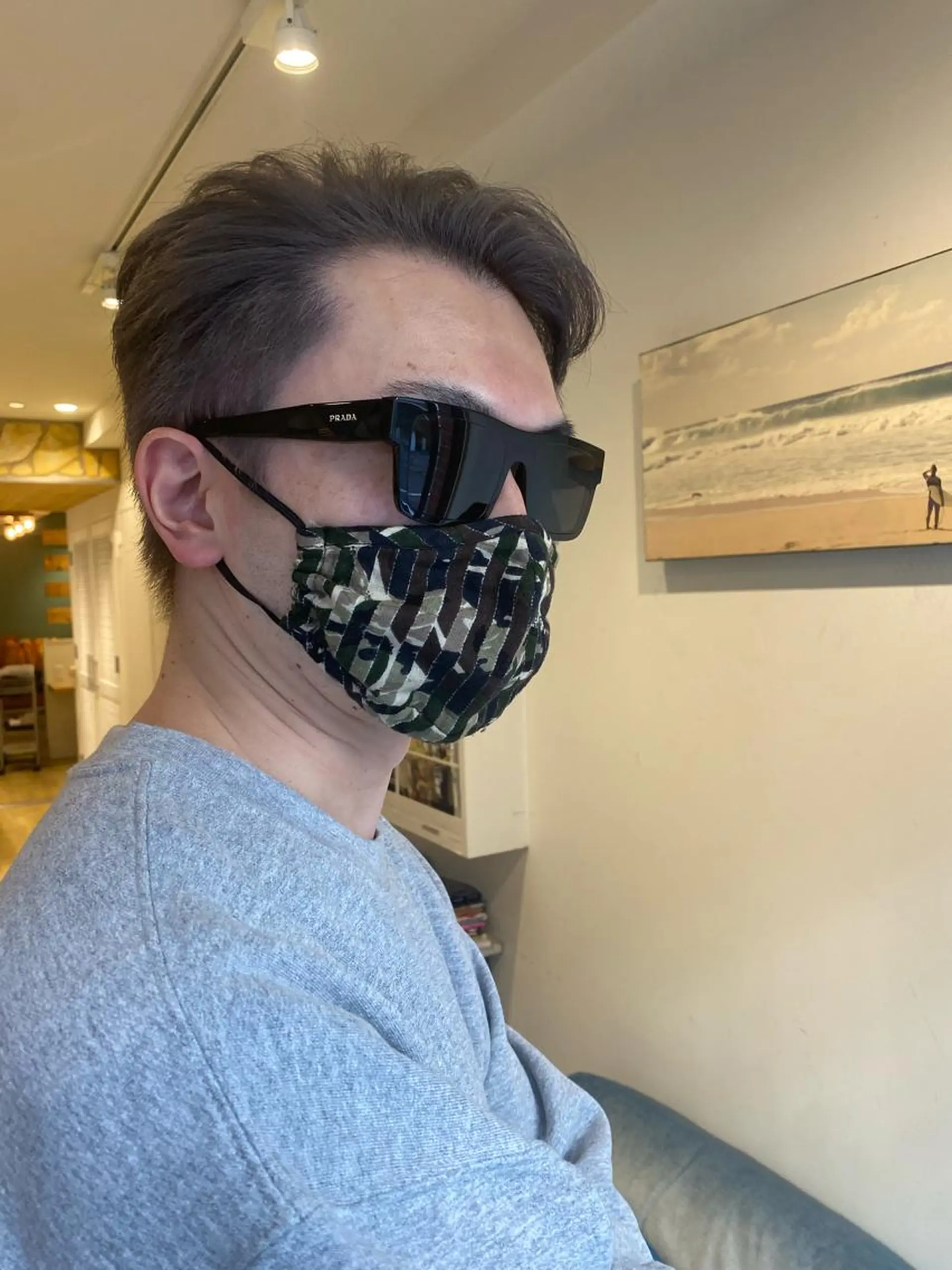 カラー メンズ ヘアカラー kawabe maikoのヘアスタイル