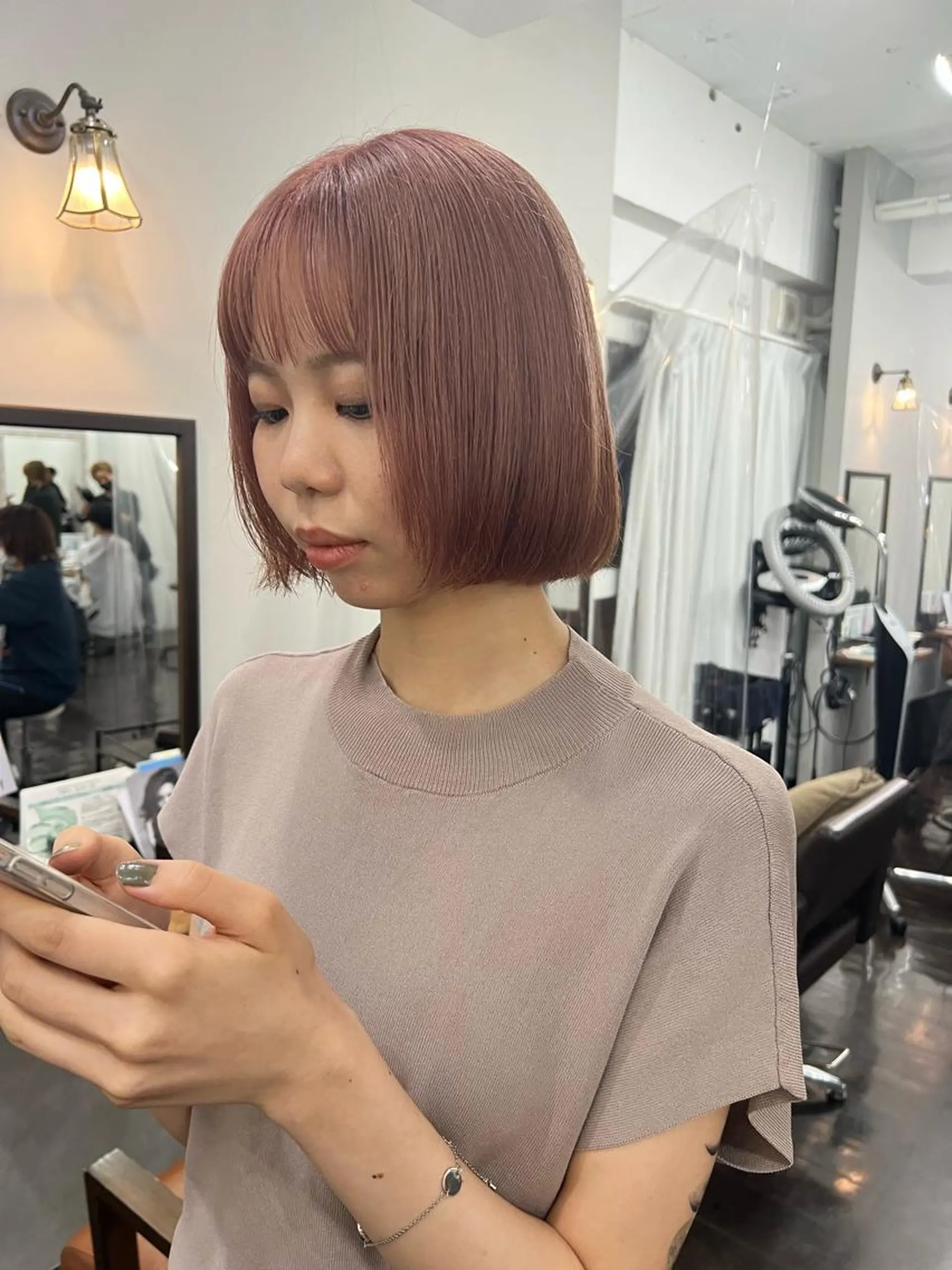 ショート 名駅/艶韓国風ヘア miyabiのヘアスタイル