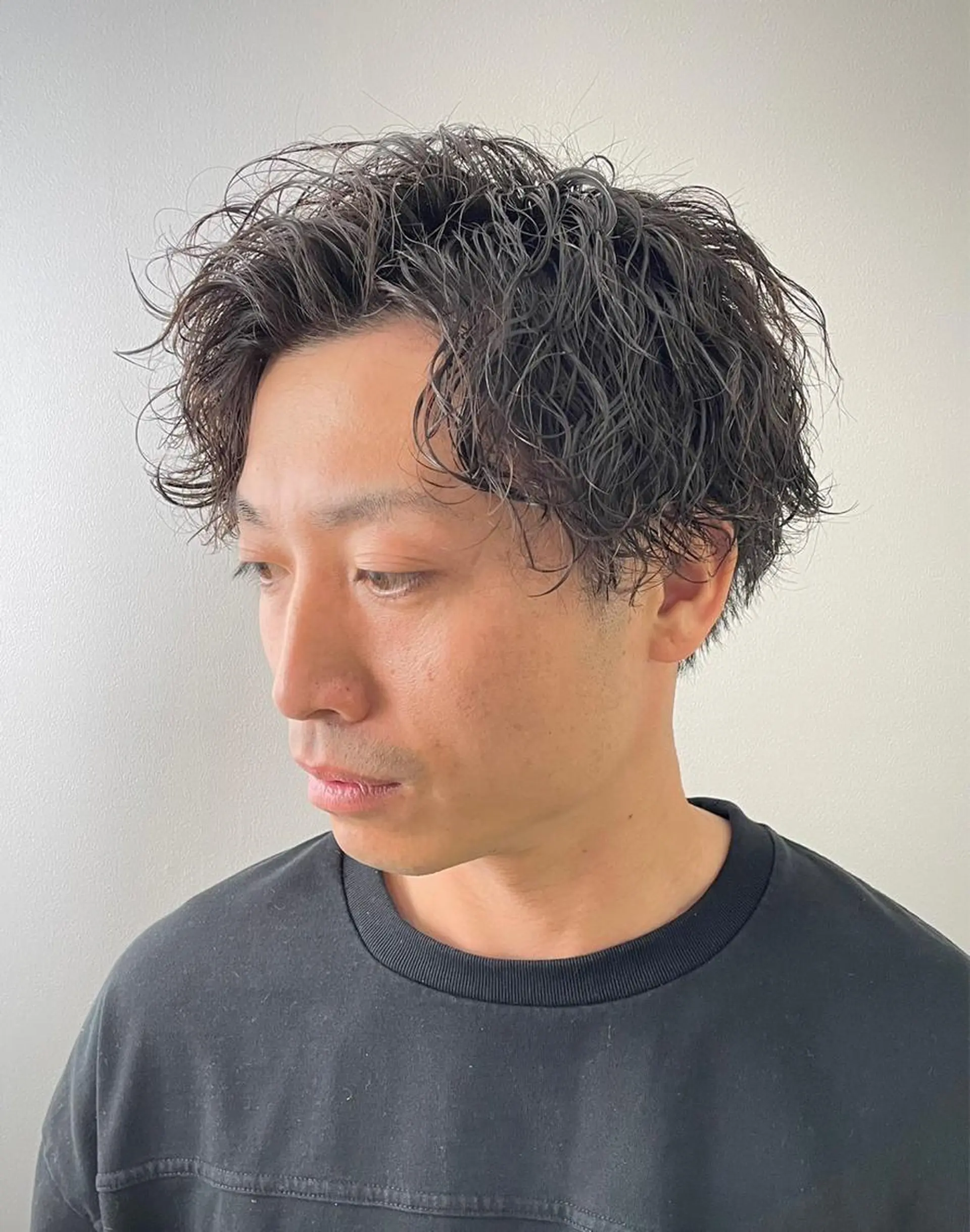 パーマ メンズ 🏁片倉 玲旺🏁のヘアスタイル