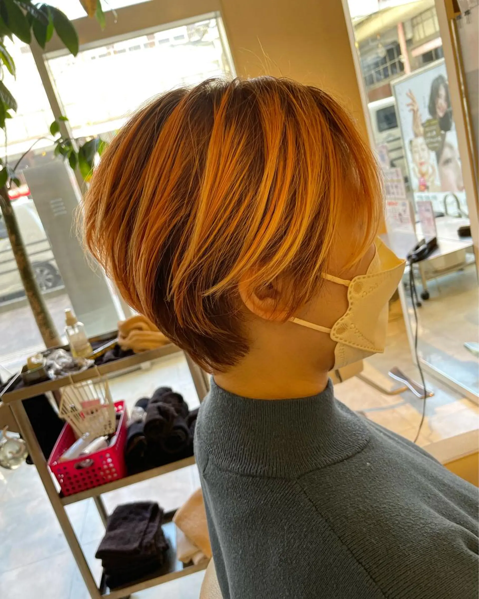 カラー カット ヘアカラー トリートメント 本田 卓也のヘアスタイル