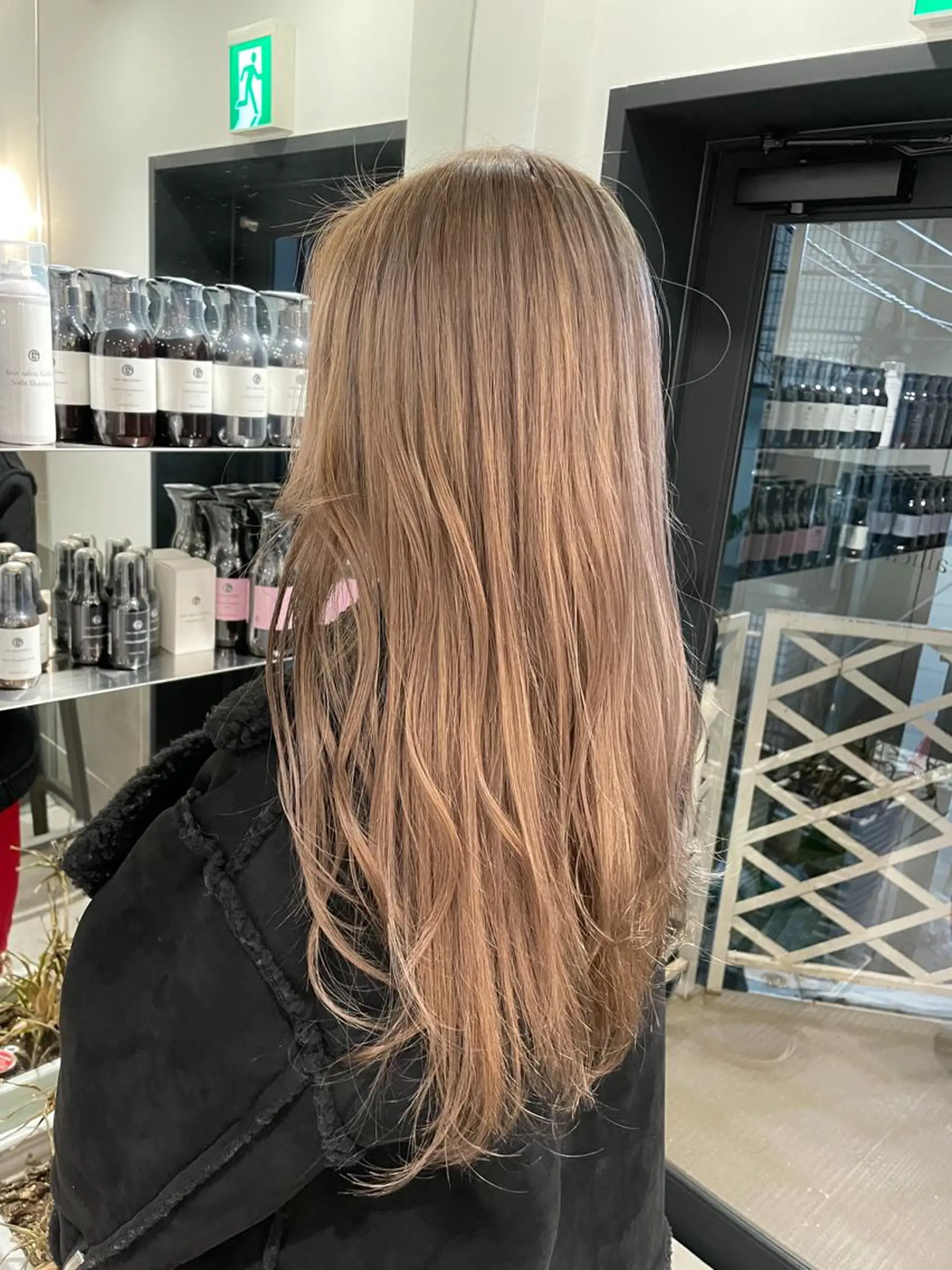 ロング カラー ヘアカラー トリートメント ヘッドスパ ヘアセット 🪞透けhair 🪞honokaのヘアスタイル