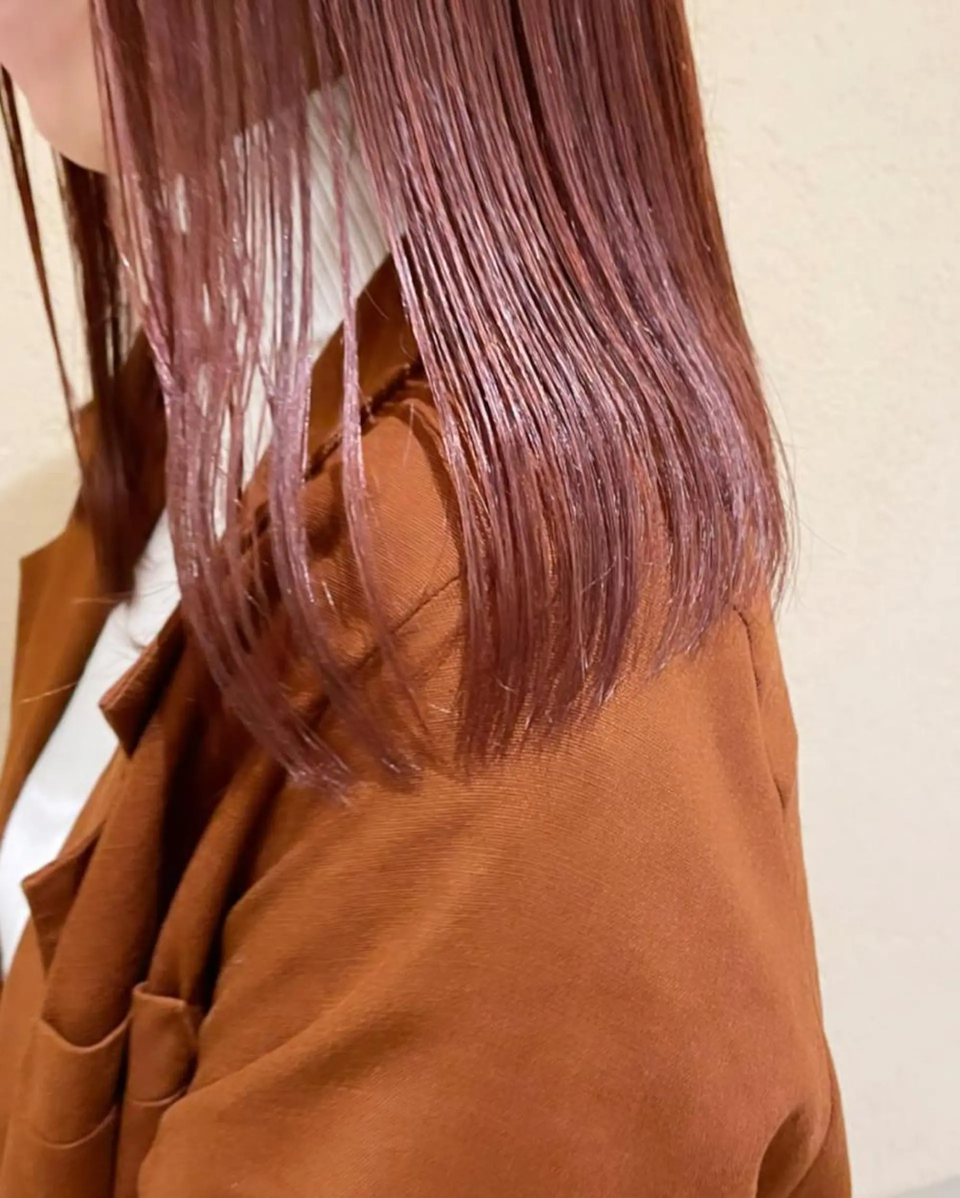 ミディアム カラー シャドールーツ美容師 篠原康太のヘアスタイル