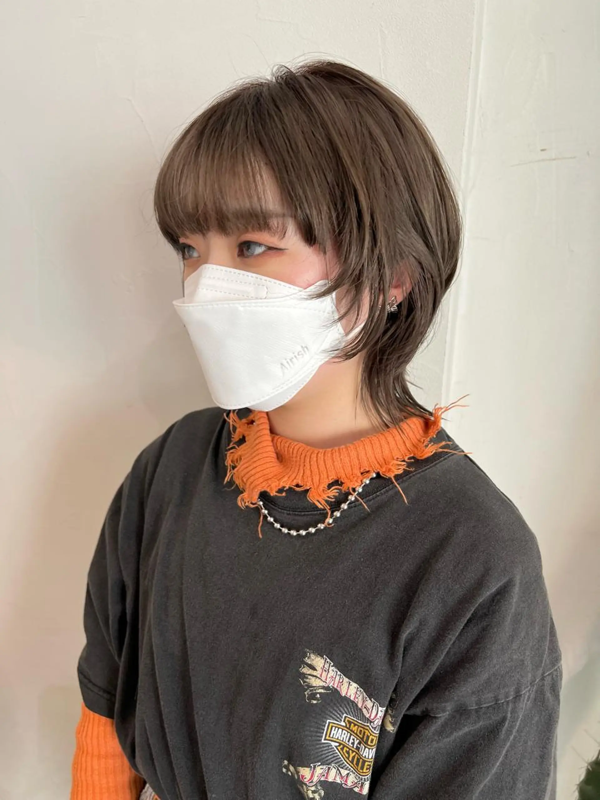 ショート ウルフカット カット 千葉 郁也のヘアスタイル