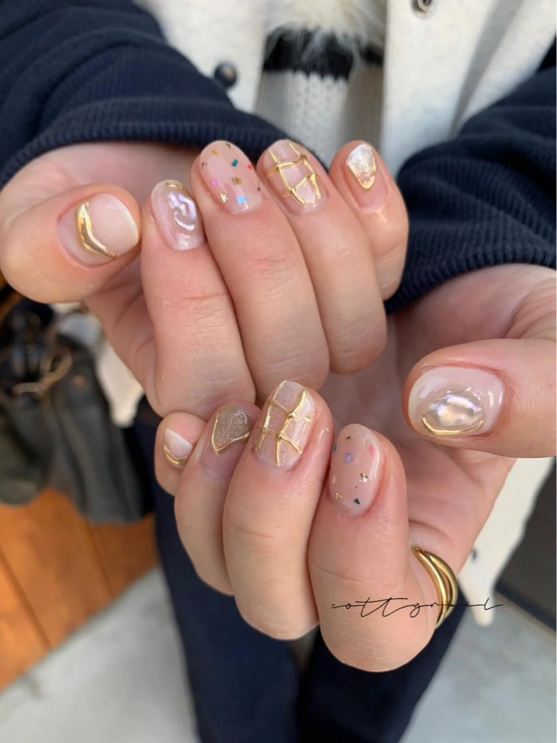 ネイル アートネイル ジェルネイル ニュアンスネイル cottynail -miki-のその他イメージ