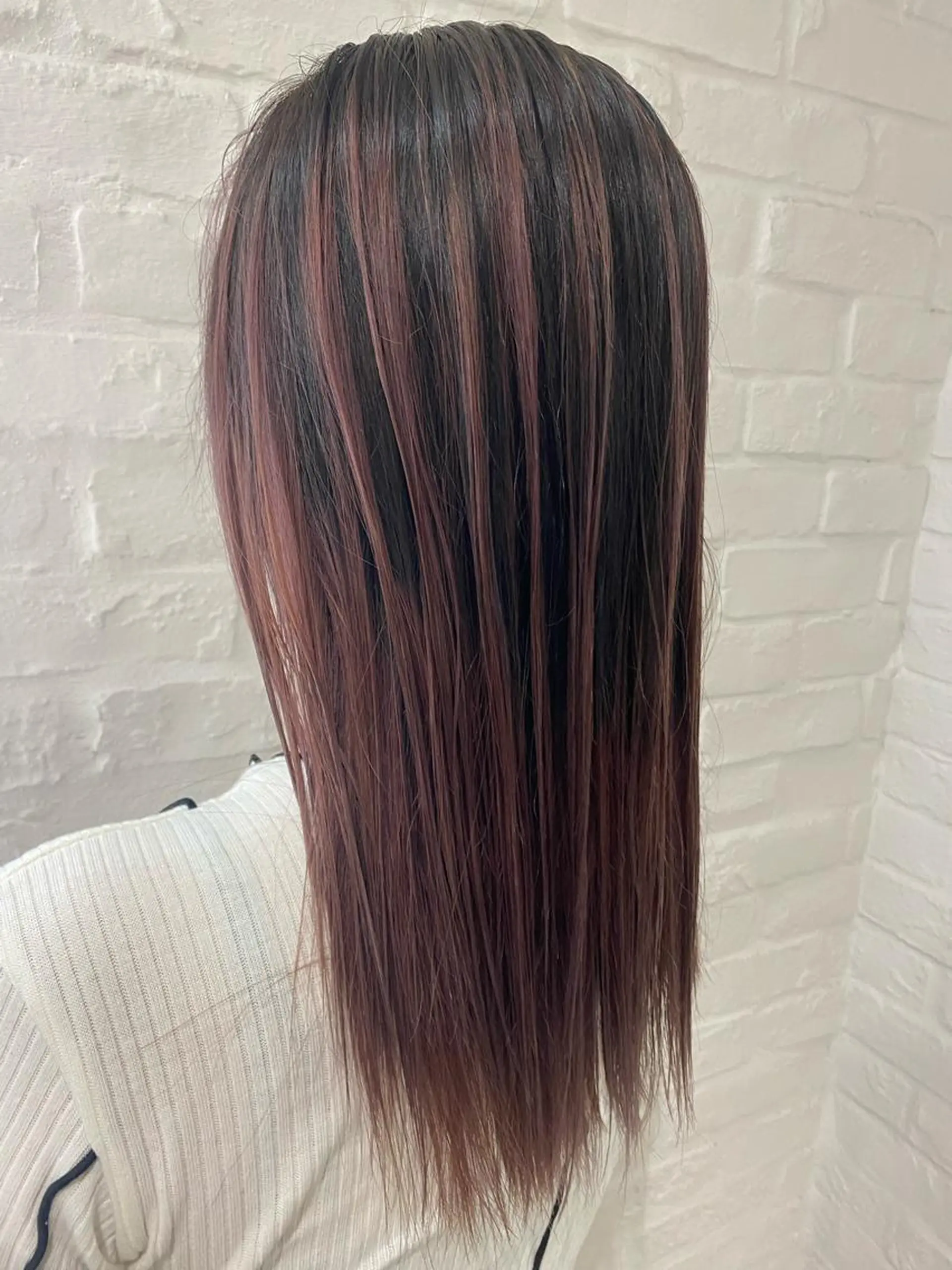 ロング レイヤーカット ヘアカラー 🍀透明感抜群🍀/ ハイトーンカラーのヘアスタイル