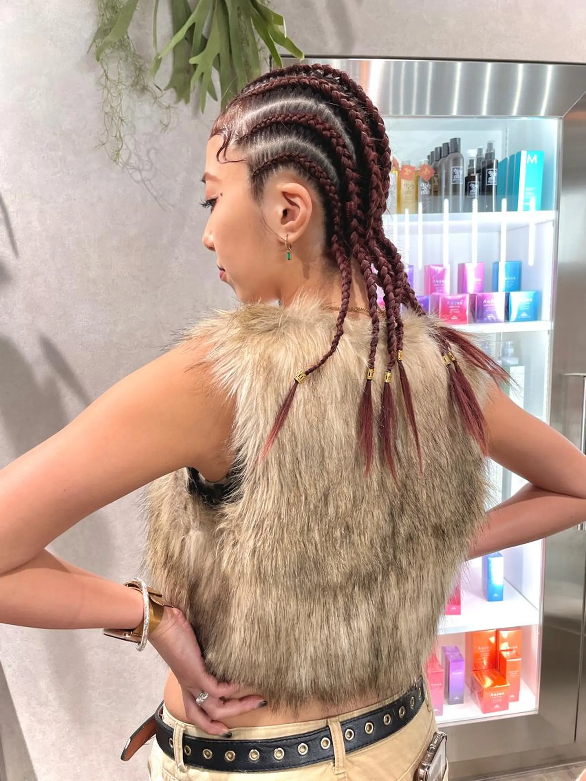 ヘアセット スミレ /メンズ /コーンロウのヘアスタイル