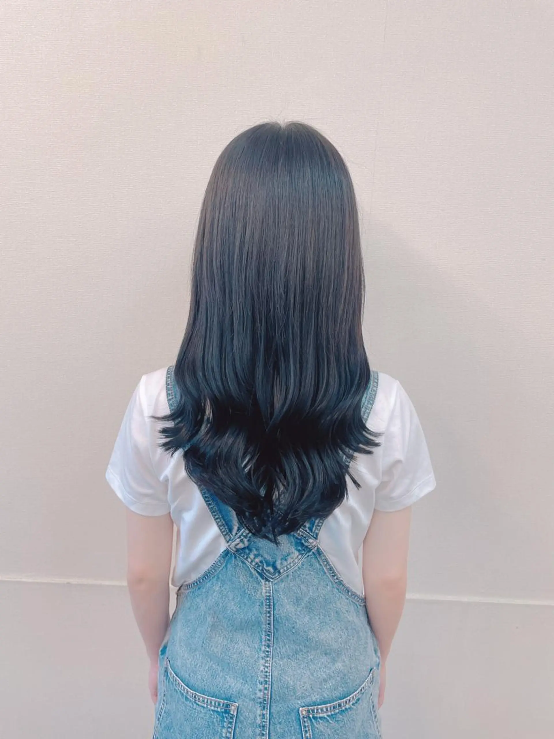 セミロング シールエクステ ボブ エクステ カット ヘアカラー トリートメント エクステ インヘアー/美容院 /下伊福店/﨑山瑠依のヘアスタイル