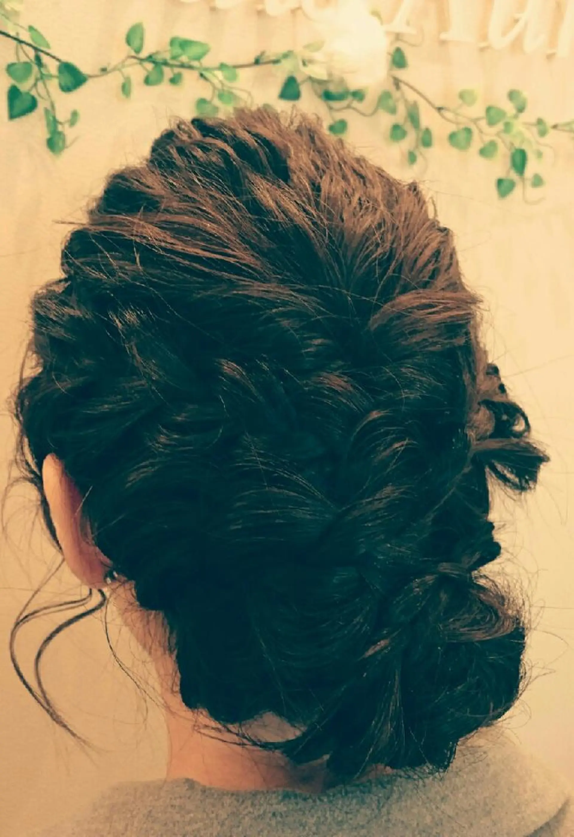 ヘアアレンジ セミロング ヘアセット/髪質改善 /カラー/TADOのヘアスタイル