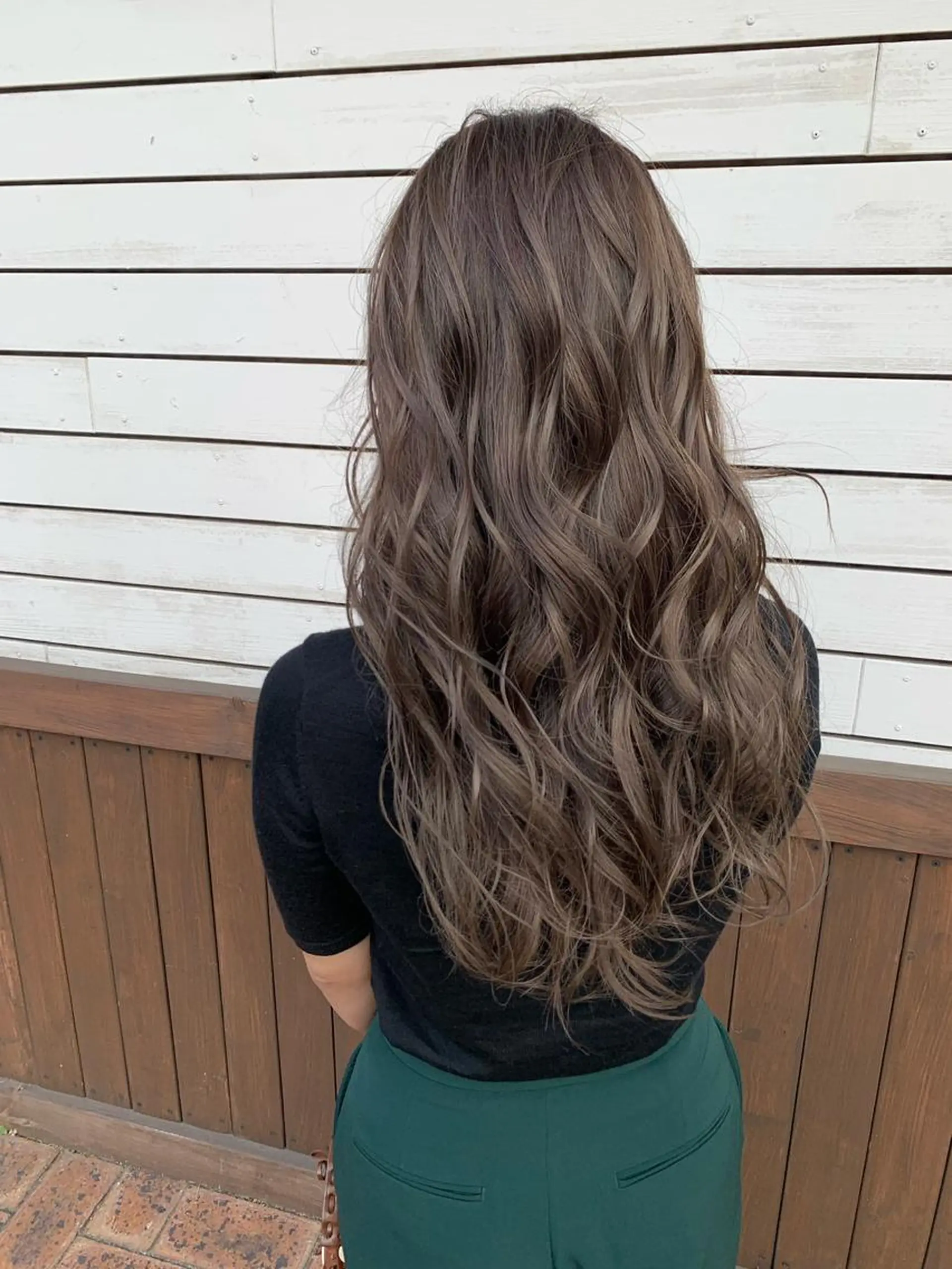 ロング レディース専用🌷咲 の垢抜けブリーチ部屋のヘアスタイル