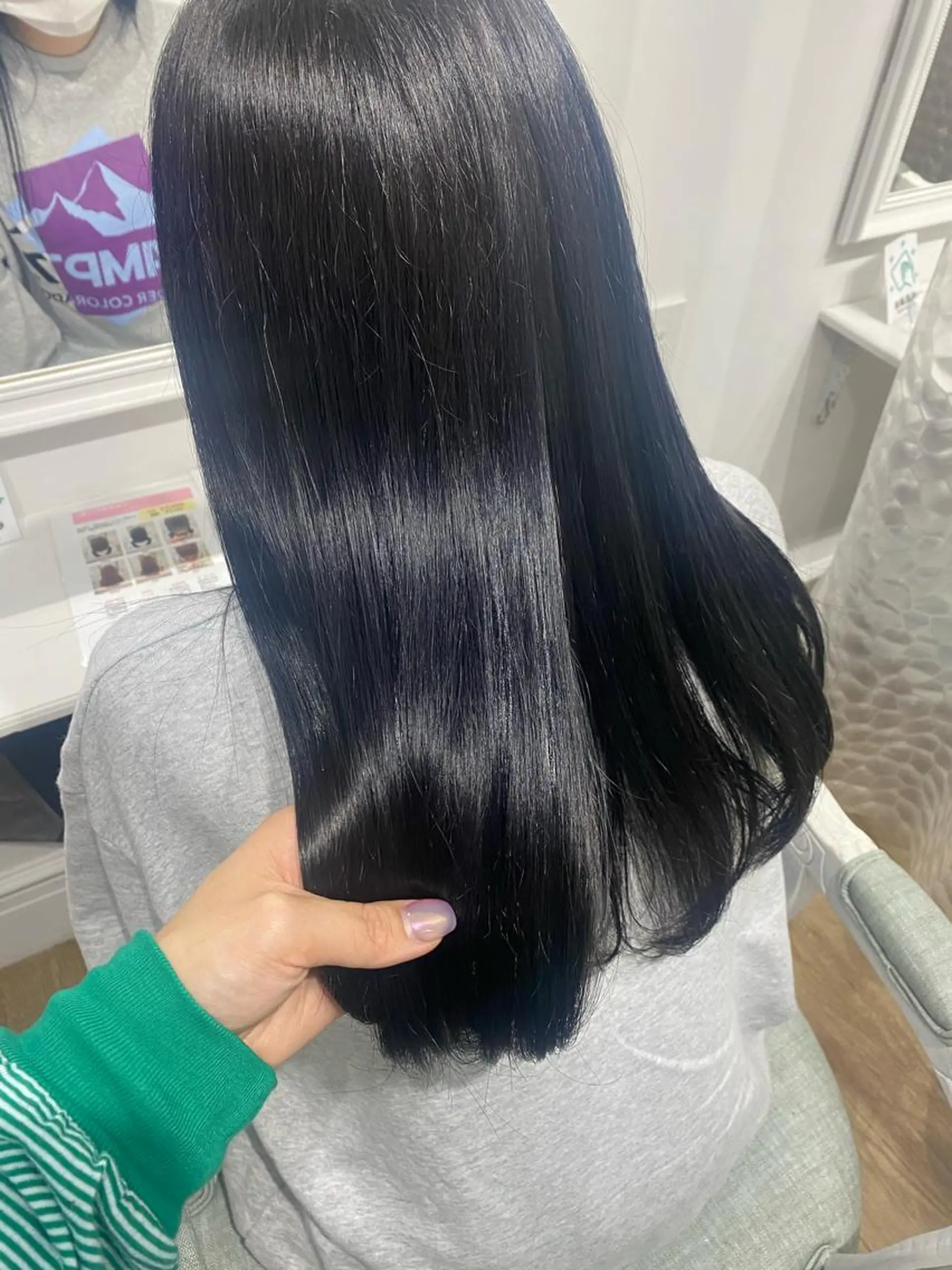 ロング カラー 韓国×髪質改善カラー 💎hinaのヘアスタイル