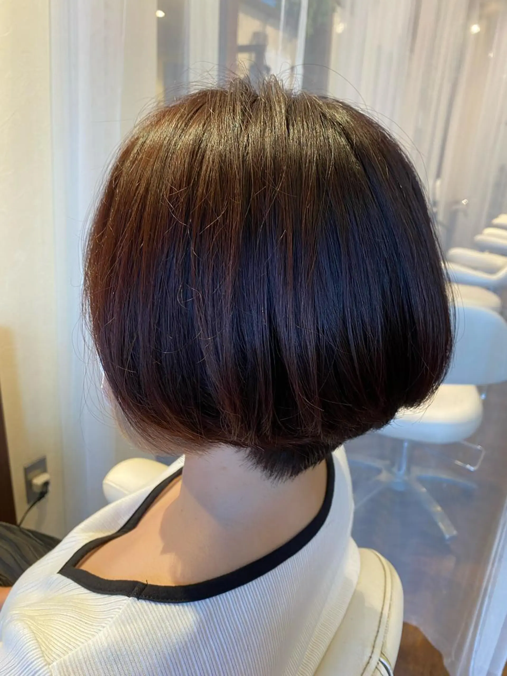 ショート 艶ｶﾗｰ｜ｽﾄﾚｰﾄ 🍟yuki🍟のヘアスタイル