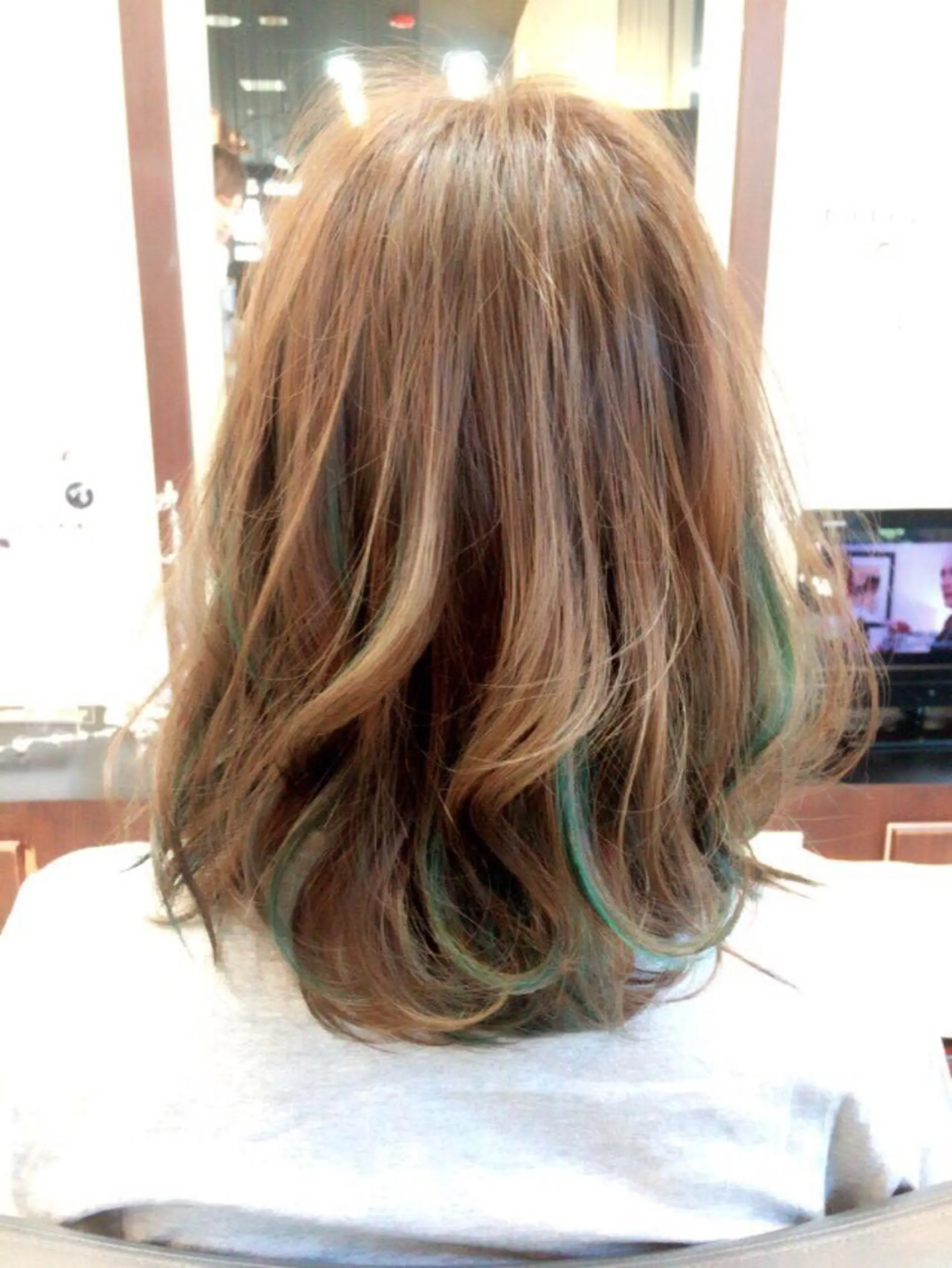 ミディアム カラー 透明感韓国ヘア♡ みつきのヘアスタイル