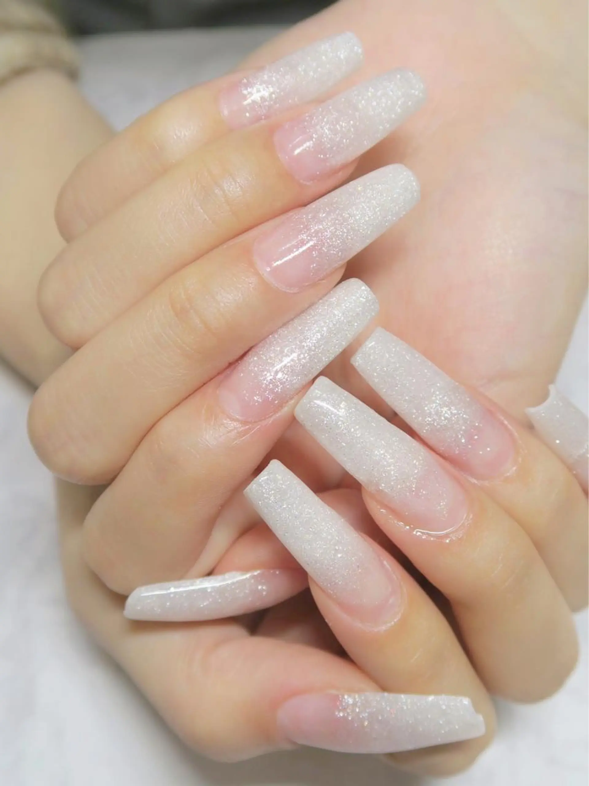 ネイル グラデーション ラメ(グリッター) ラメグラデーション スカルプネイル glossnail MIKIのネイルデザイン