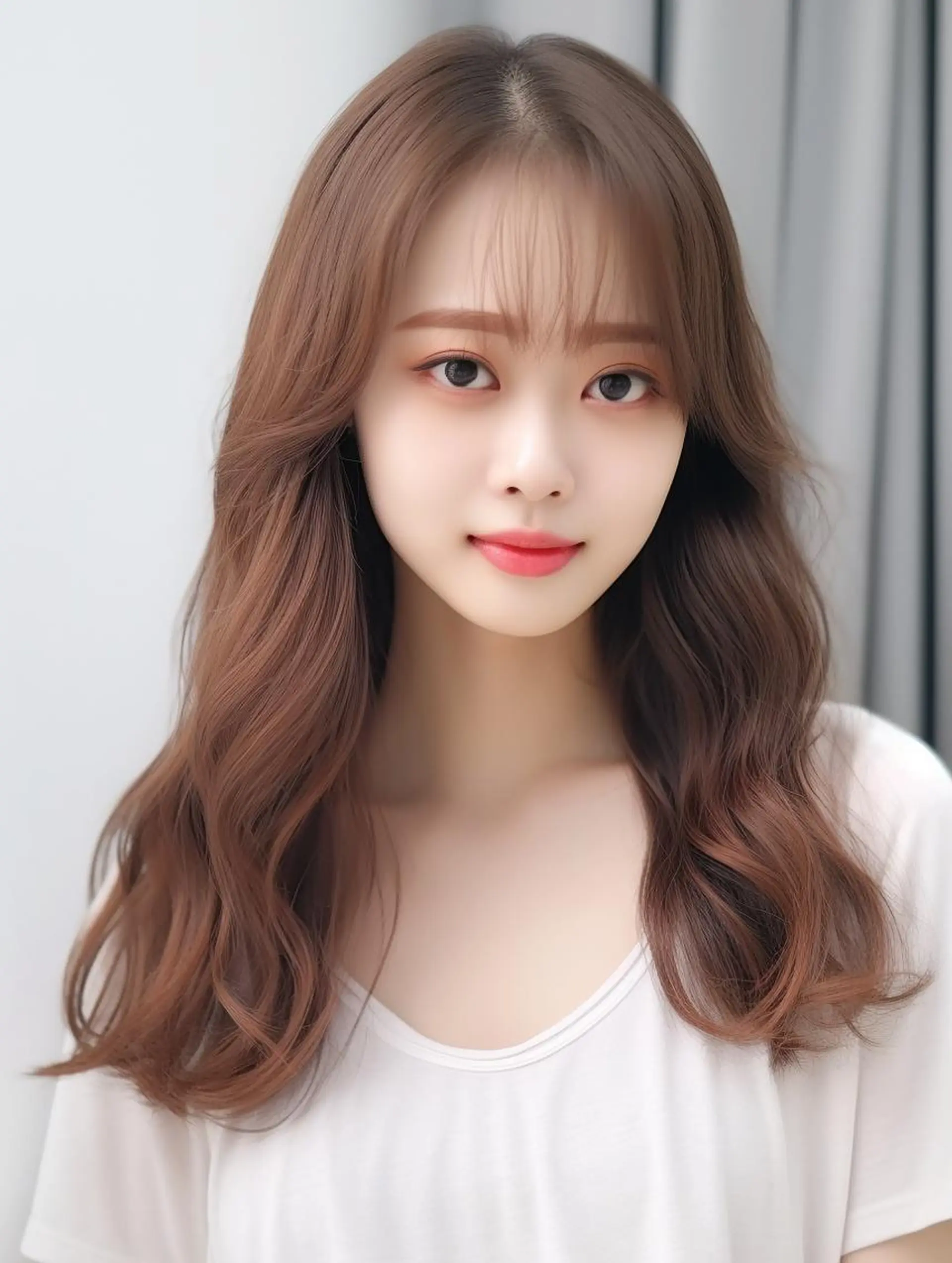 セミロング カラー Lehm所属・表参道/さあ や/大人ナチュラルのヘアスタイル