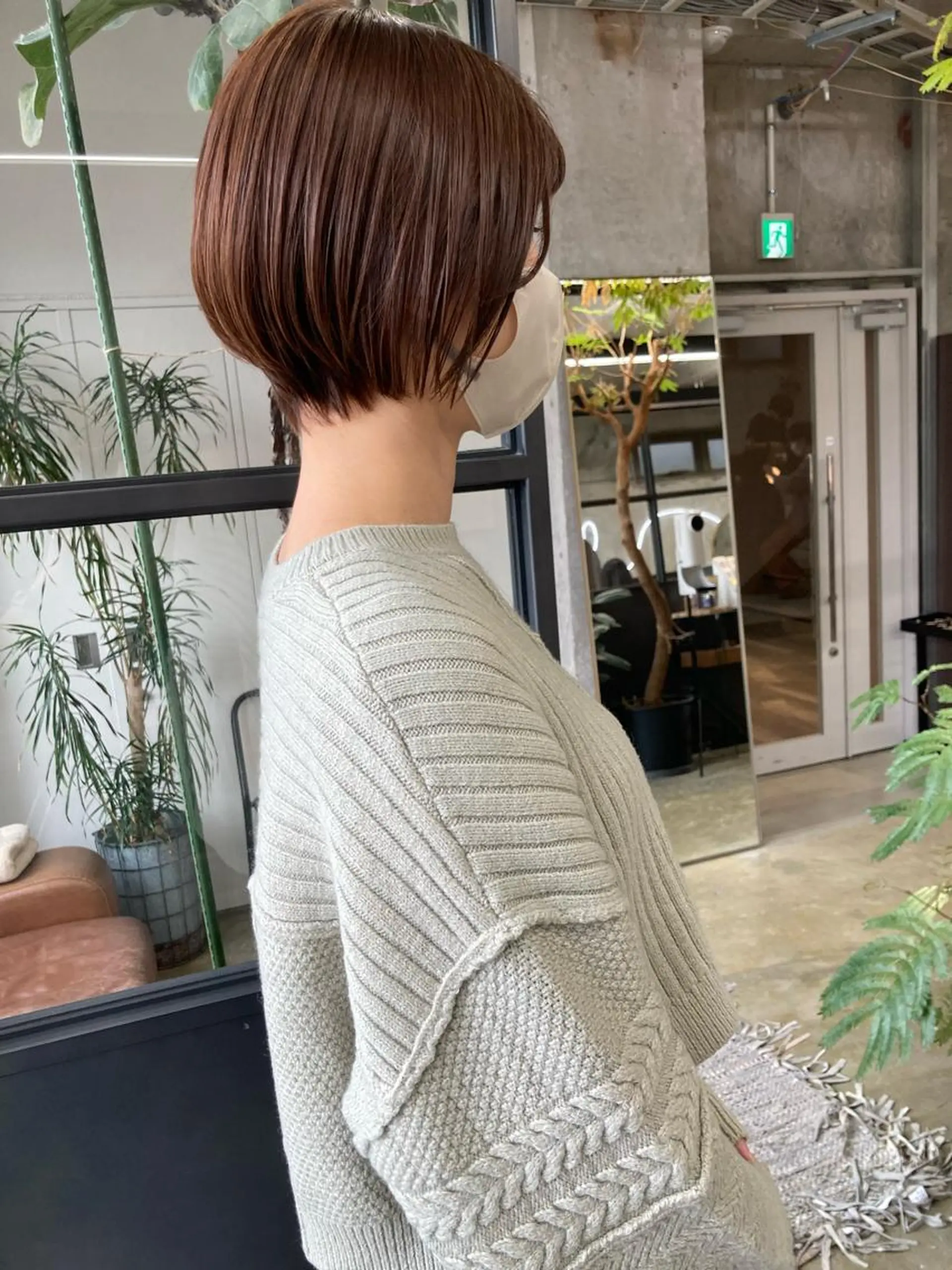 ショート カラー ボブ ショートヘア 小木曽智美 /ボブ/ショートのヘアスタイル