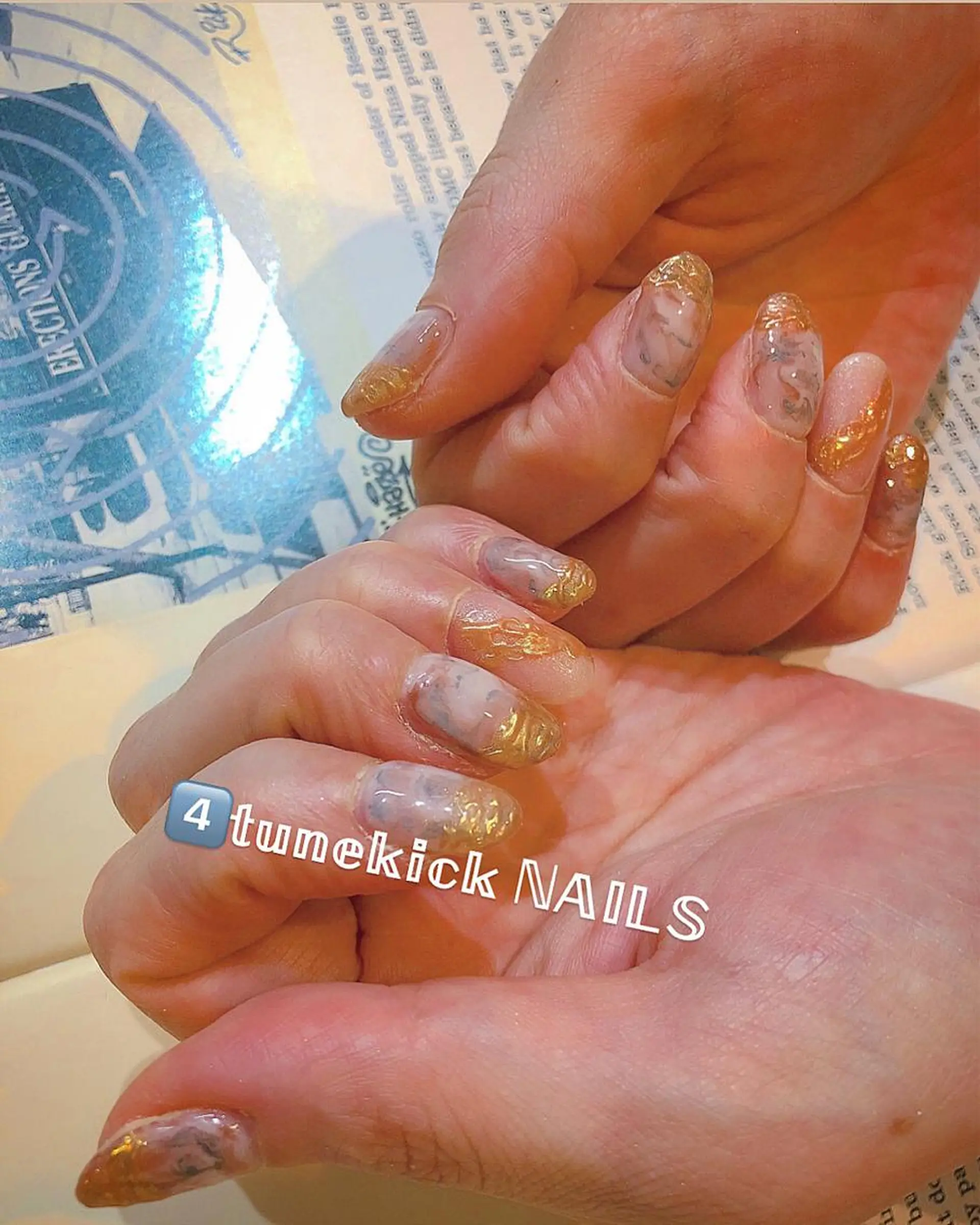 ネイル 4tunekick NAILS(フォーチュンキックネイルズ)所属・光森 淳子のネイルデザイン