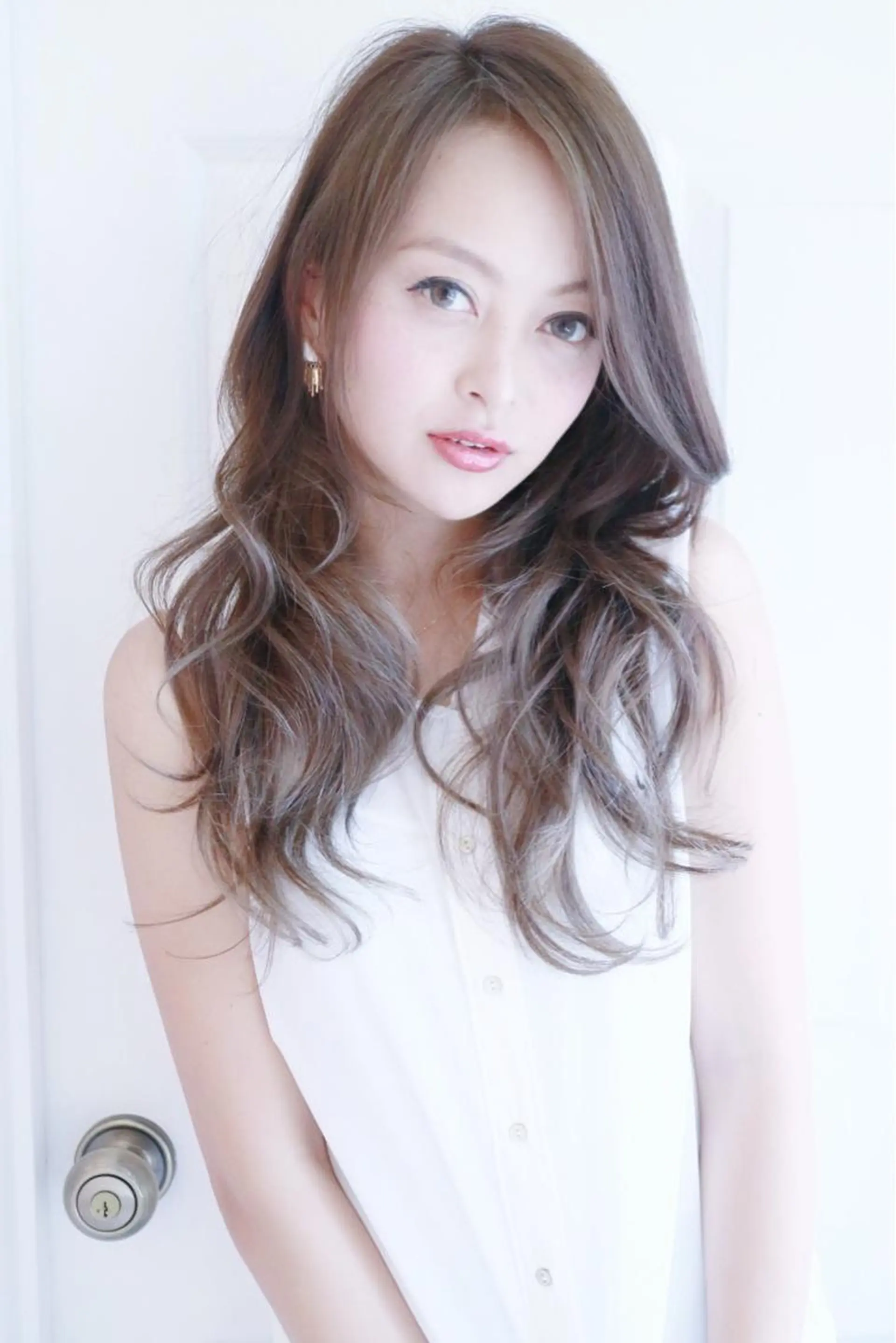 ミディアム セミロング ロング ひがし　まさし JYUNESU副代表のヘアスタイル