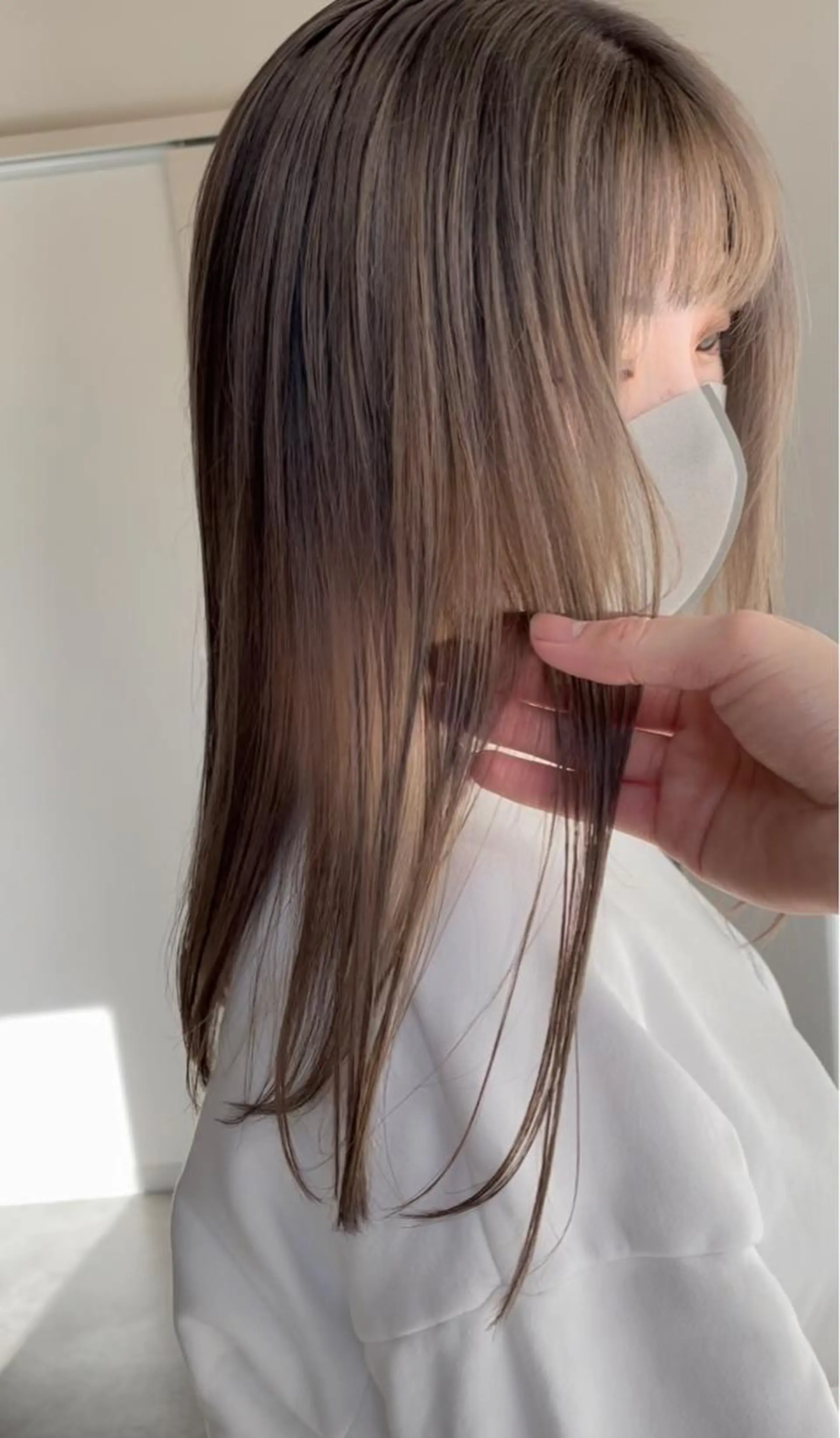 カラー ヘアカラー トリートメント olume(オルメ)所属・山田隆成/韓国カット バレ、ハイライト得意のヘアスタイル