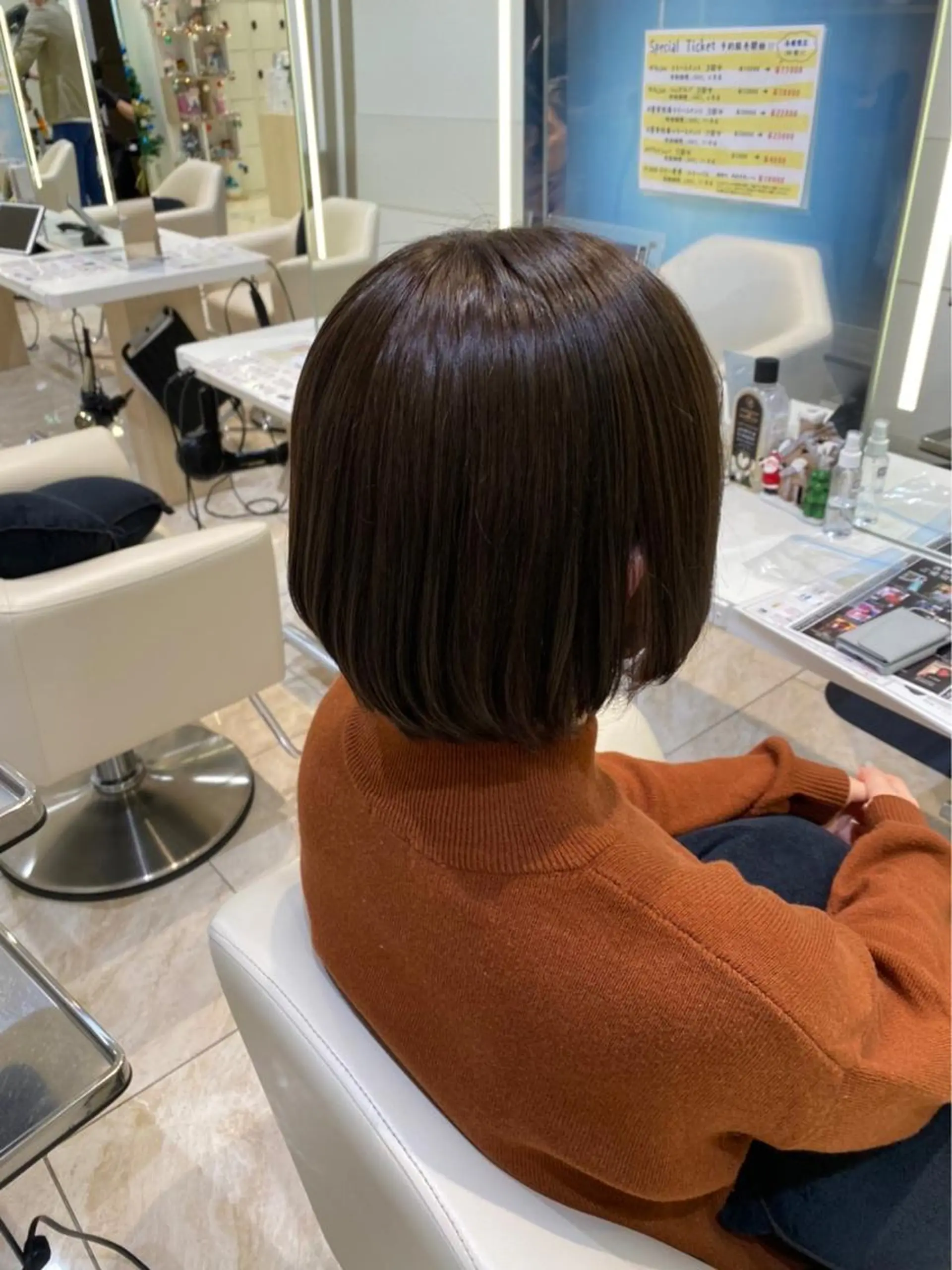 ショート 波巻パーマ/毛流れ パーマ☘️りゅうせいのヘアスタイル