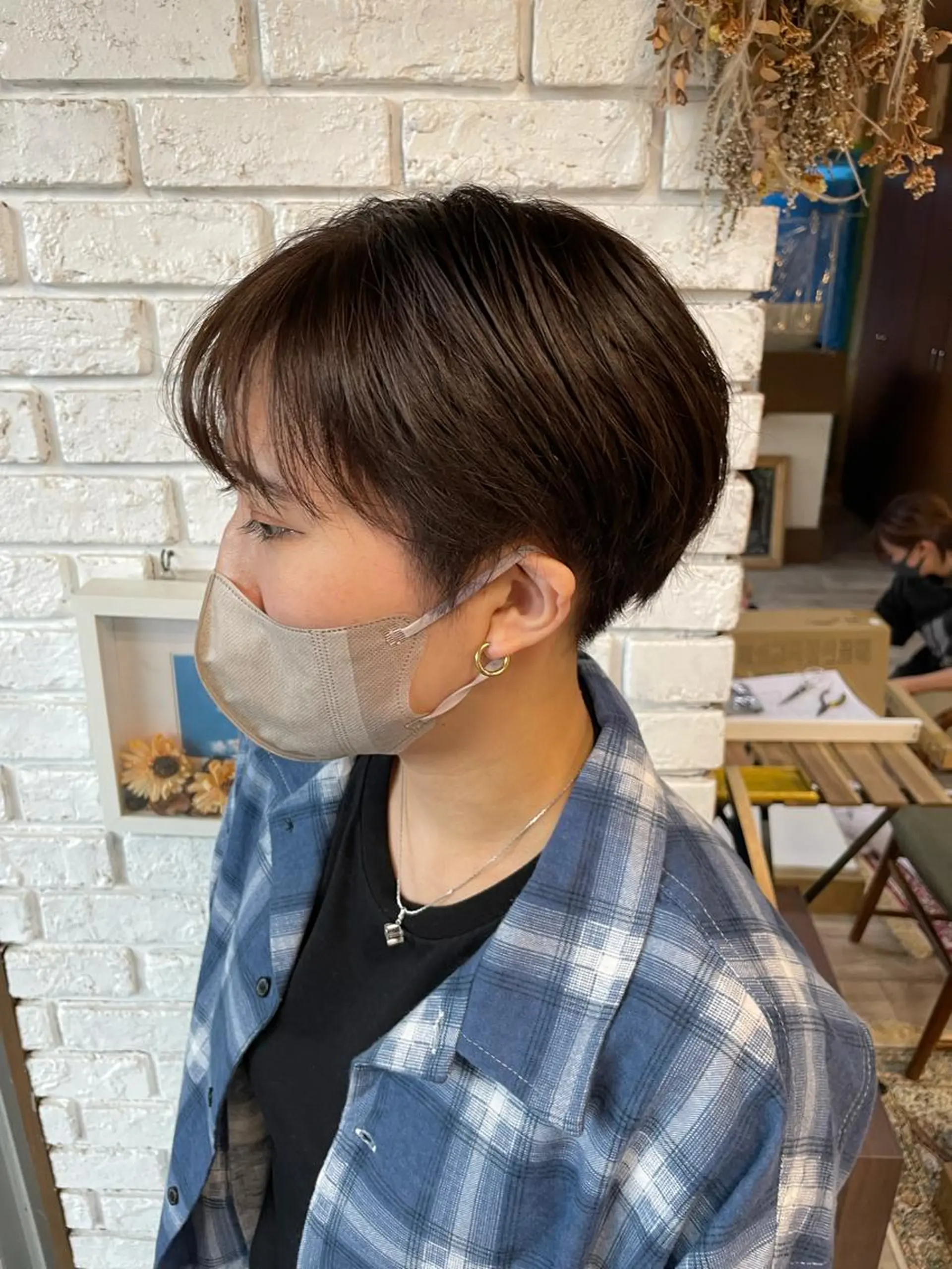 ショート カラー 高橋 みく/ minim 暖色のヘアスタイル