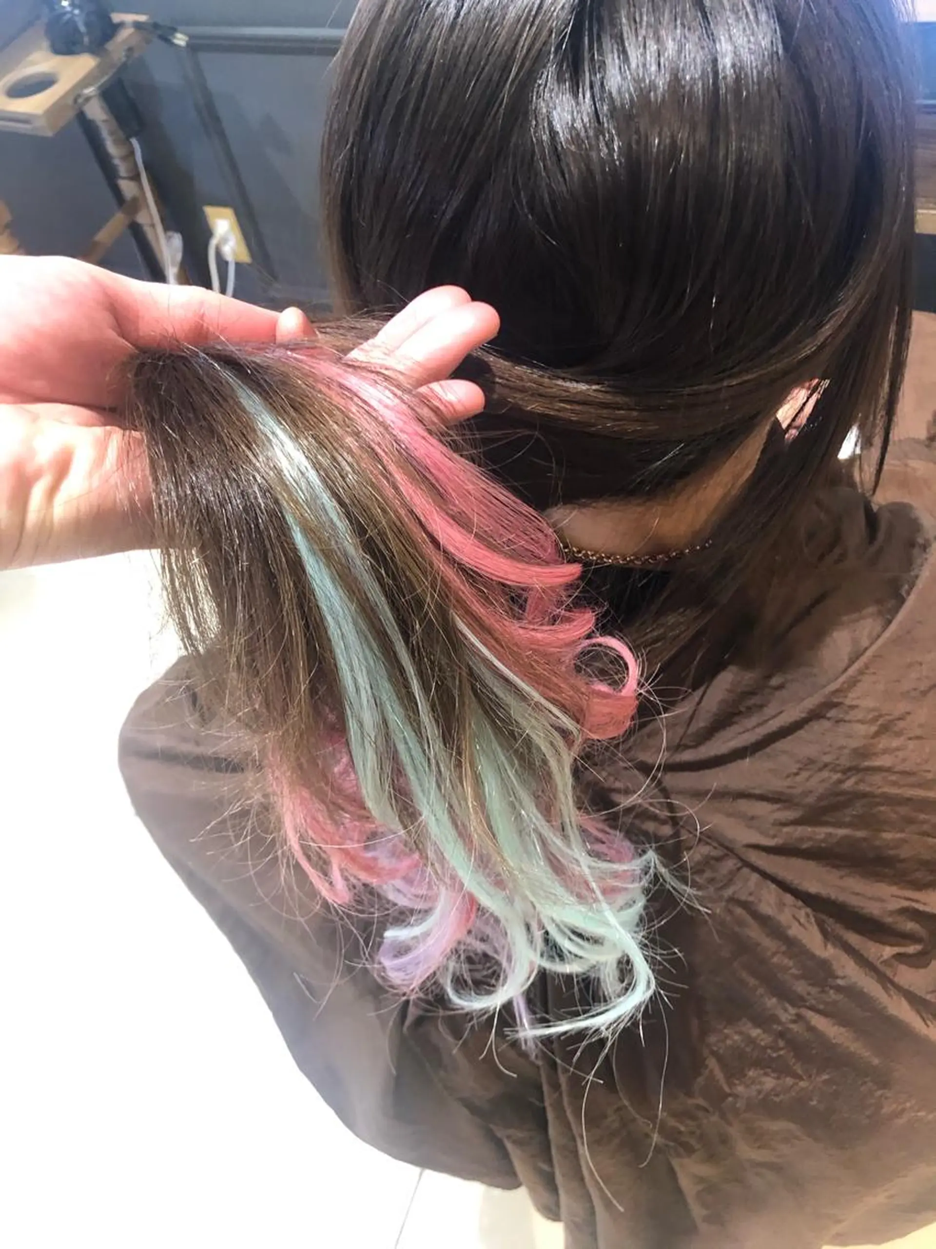 ロング エクステ カット エクステ 難しい髪質の縮毛矯正 高岡/射水/髪質改善のヘアスタイル