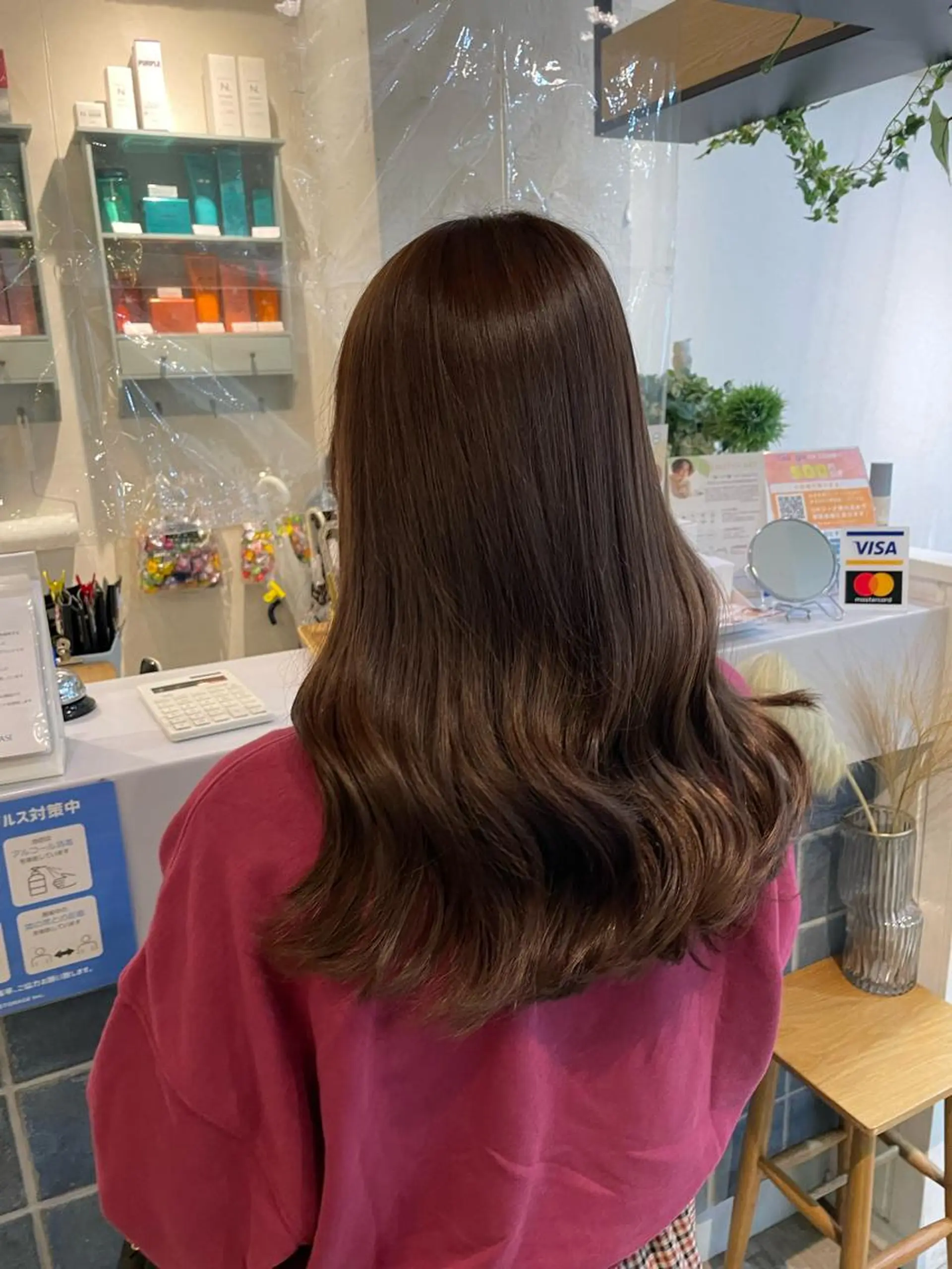 ロング カラー ベージュカラー ヘアカラー トリートメント 🕊miki モテ髪🫧のヘアスタイル