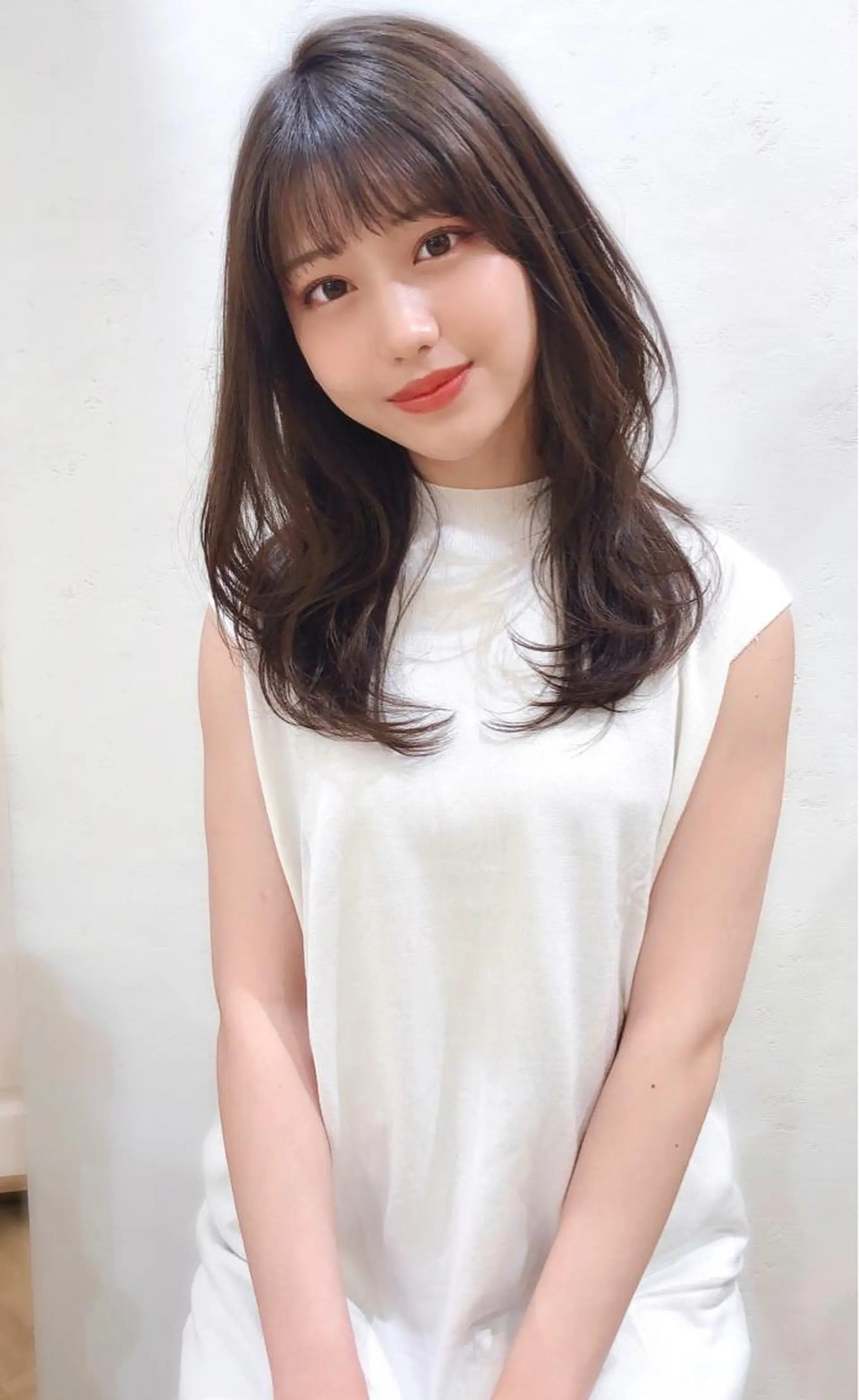 セミロング カラー パーマ ヘアアレンジ Londideal 高橋ヒロシのヘアスタイル