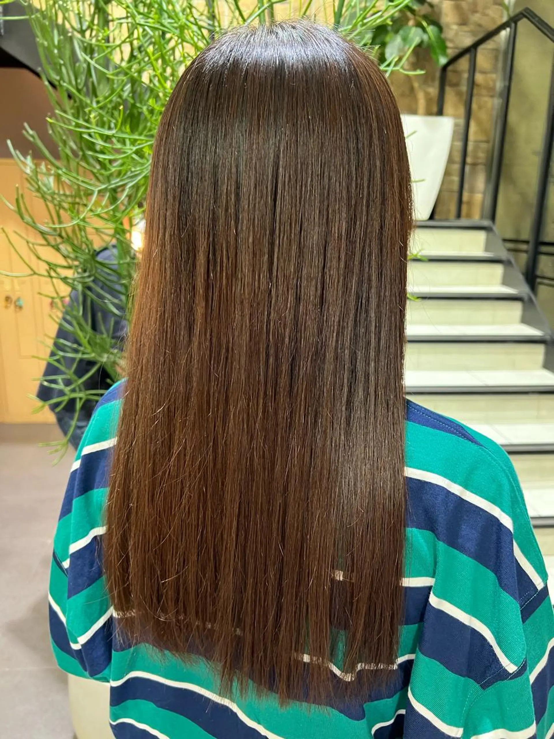 ミディアム 暖色ｶﾗｰ/ﾚｲﾔｰ ｶｯﾄ/Yunaのヘアスタイル