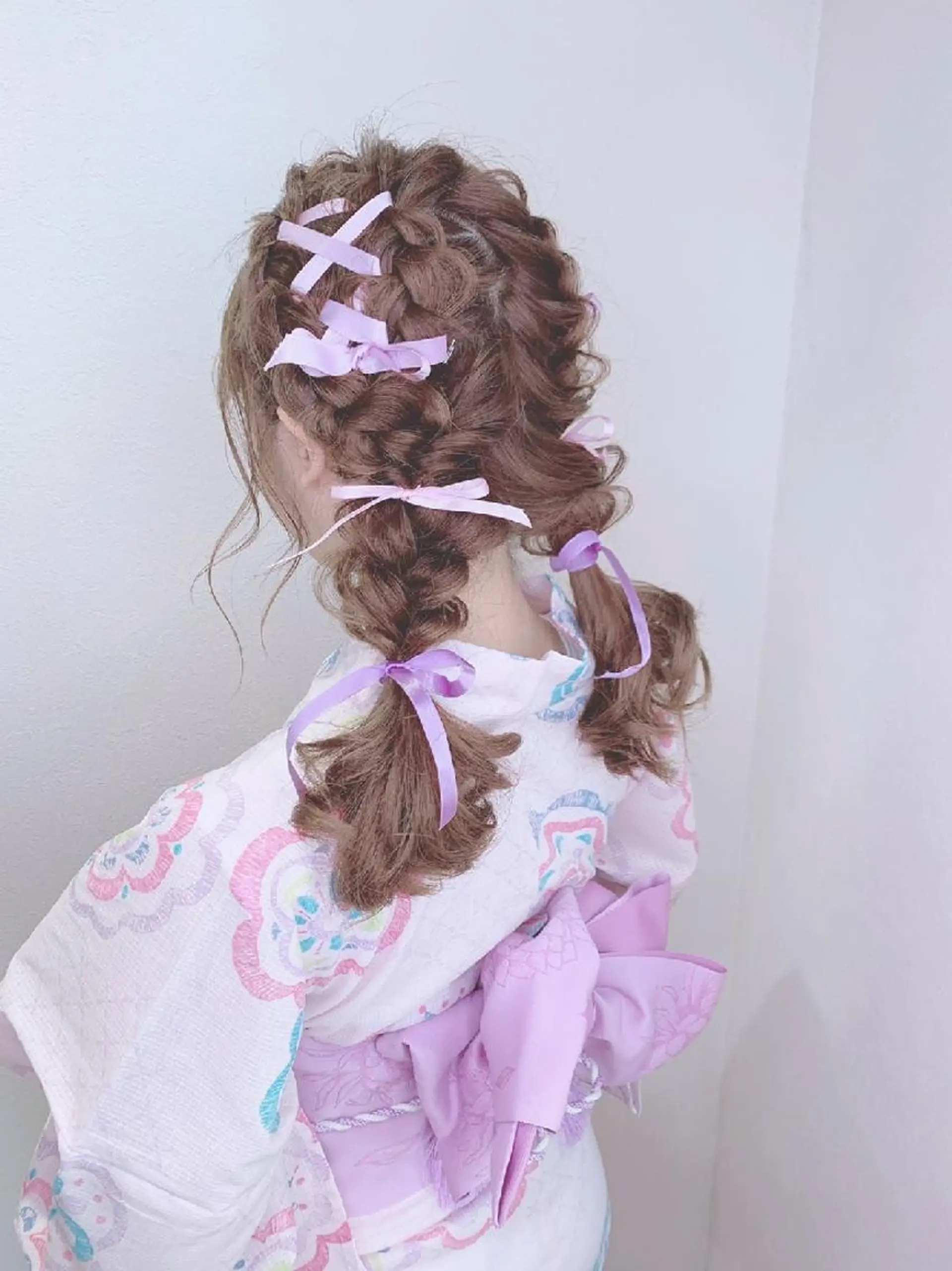 セミロング ヘアアレンジ カラー 髪質改善/縮毛/新宿 🫧SUZUKA🫧のヘアスタイル