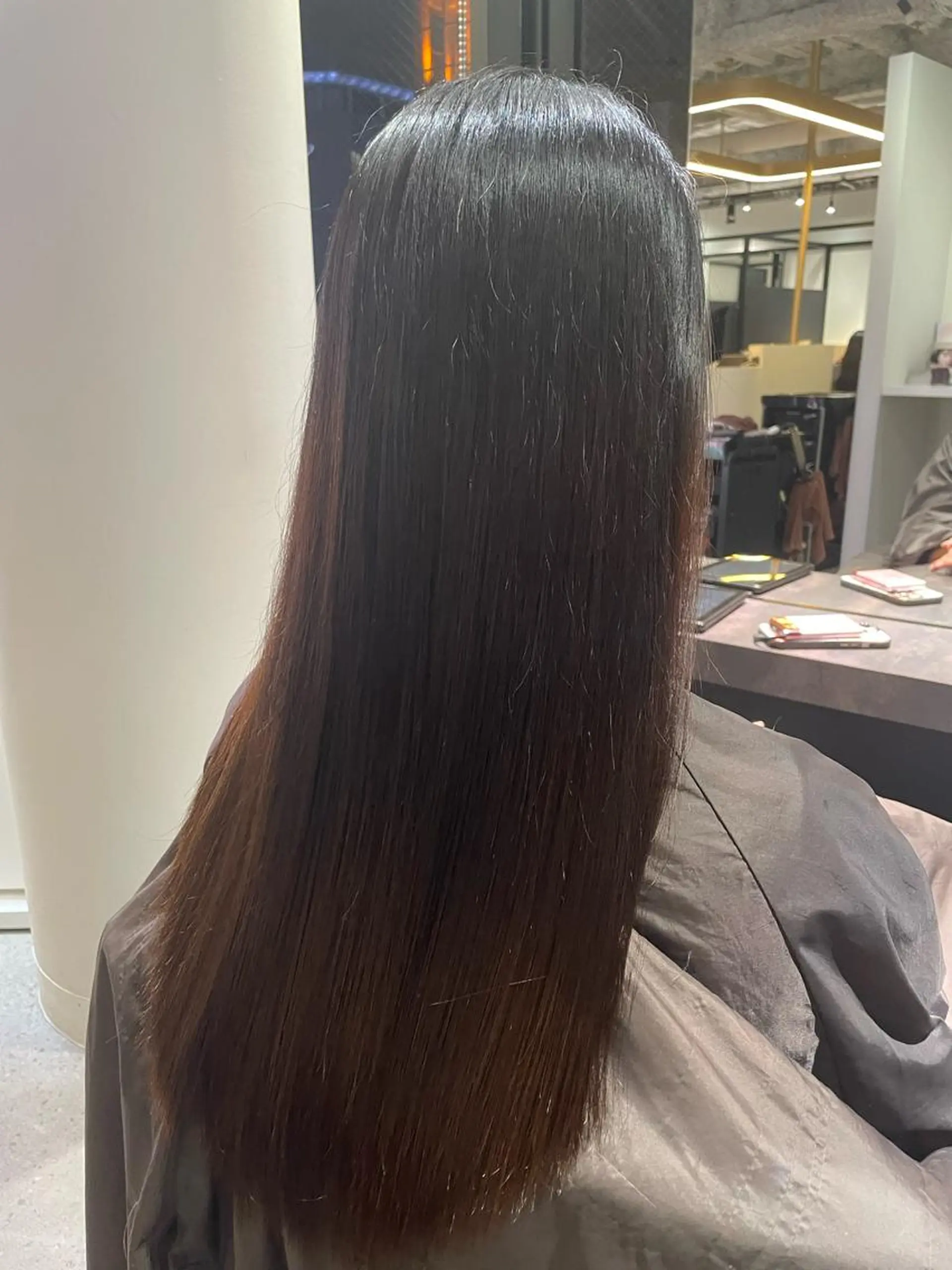 ロング パーマ 縮毛矯正 One By The Ect所属・ショート/脱白髪染め ☆宇﨑悠実のヘアスタイル