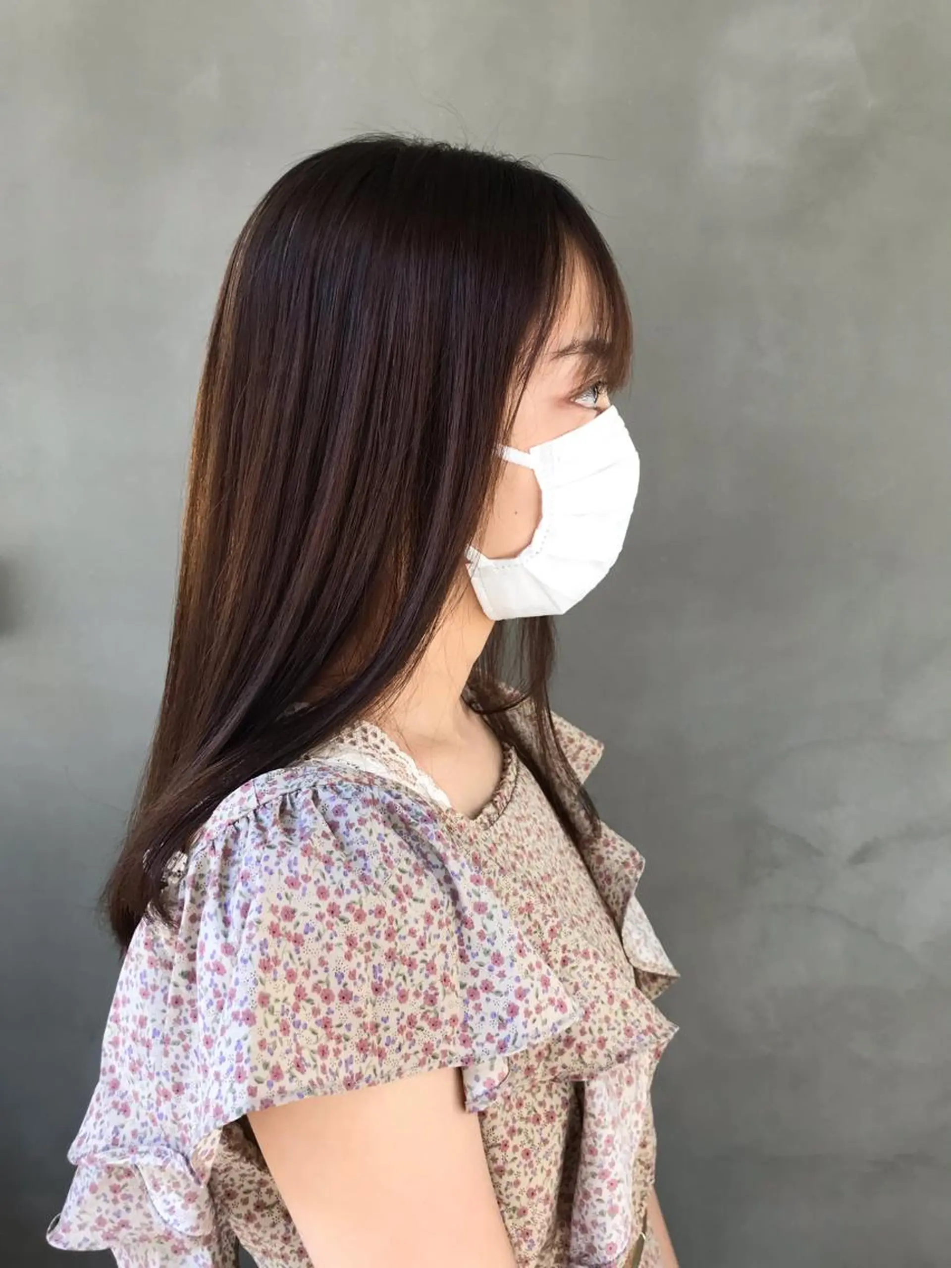 ロング カラー ヘアアレンジ ベージュカラー 縮毛矯正 moi-meme.soe所属・タナカ リナのヘアスタイル