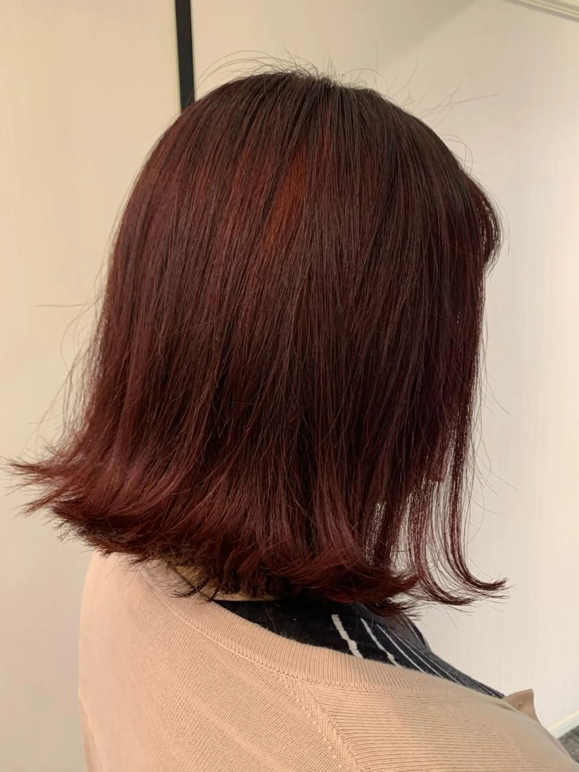 ミディアム カラー 小田切 栄司のヘアスタイル